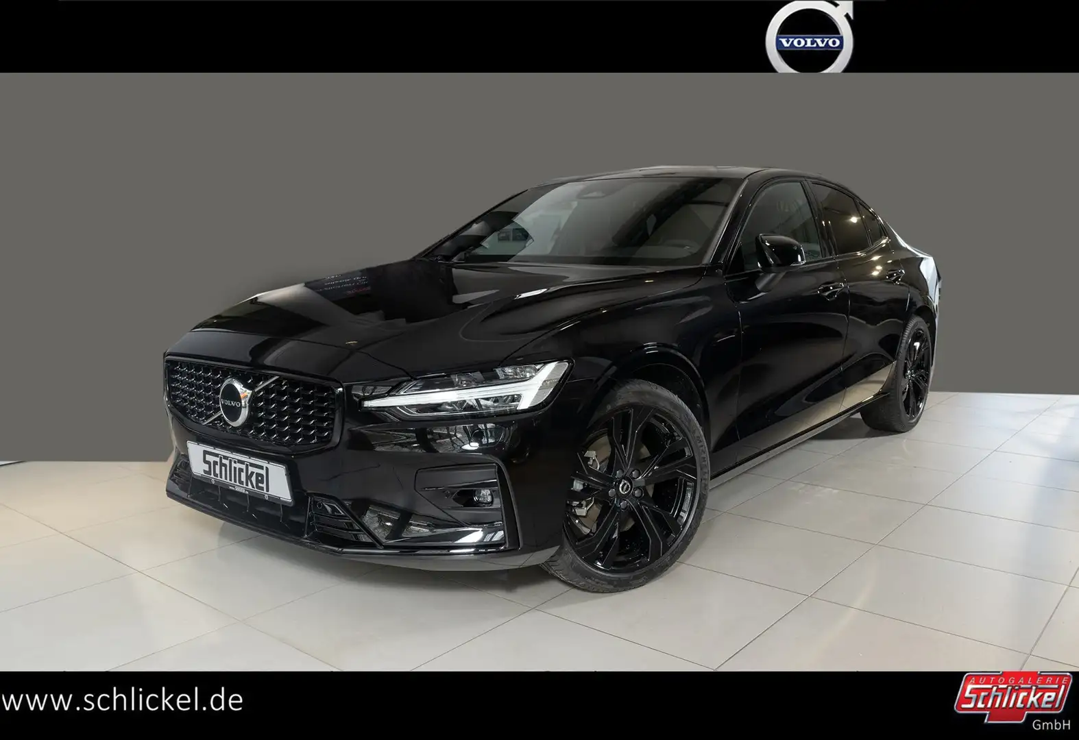 Volvo S60 B4 Benzin Plus Dark Black-Line ACC Panoramadach Noir - 1