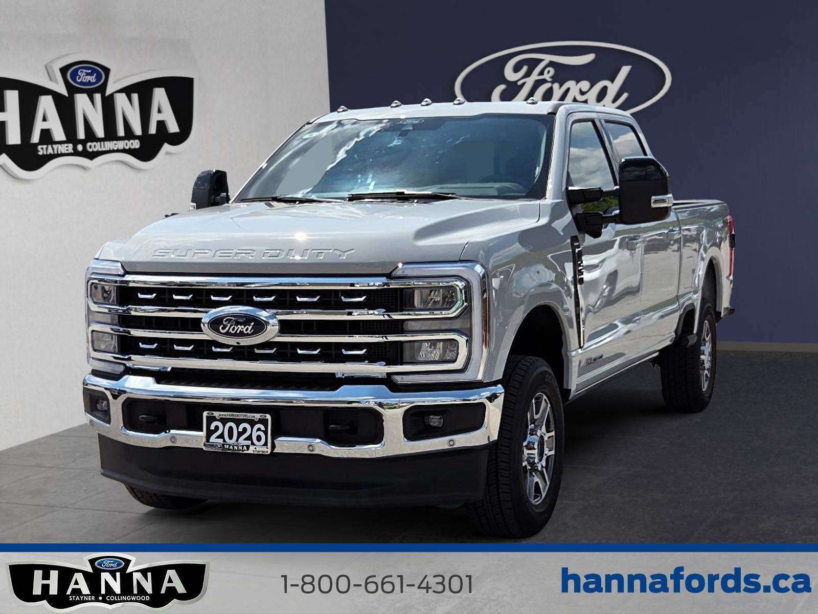 Gray 2026 Ford F-250 Super Duty Pickup Truck Four-Wheel Drive Automatic