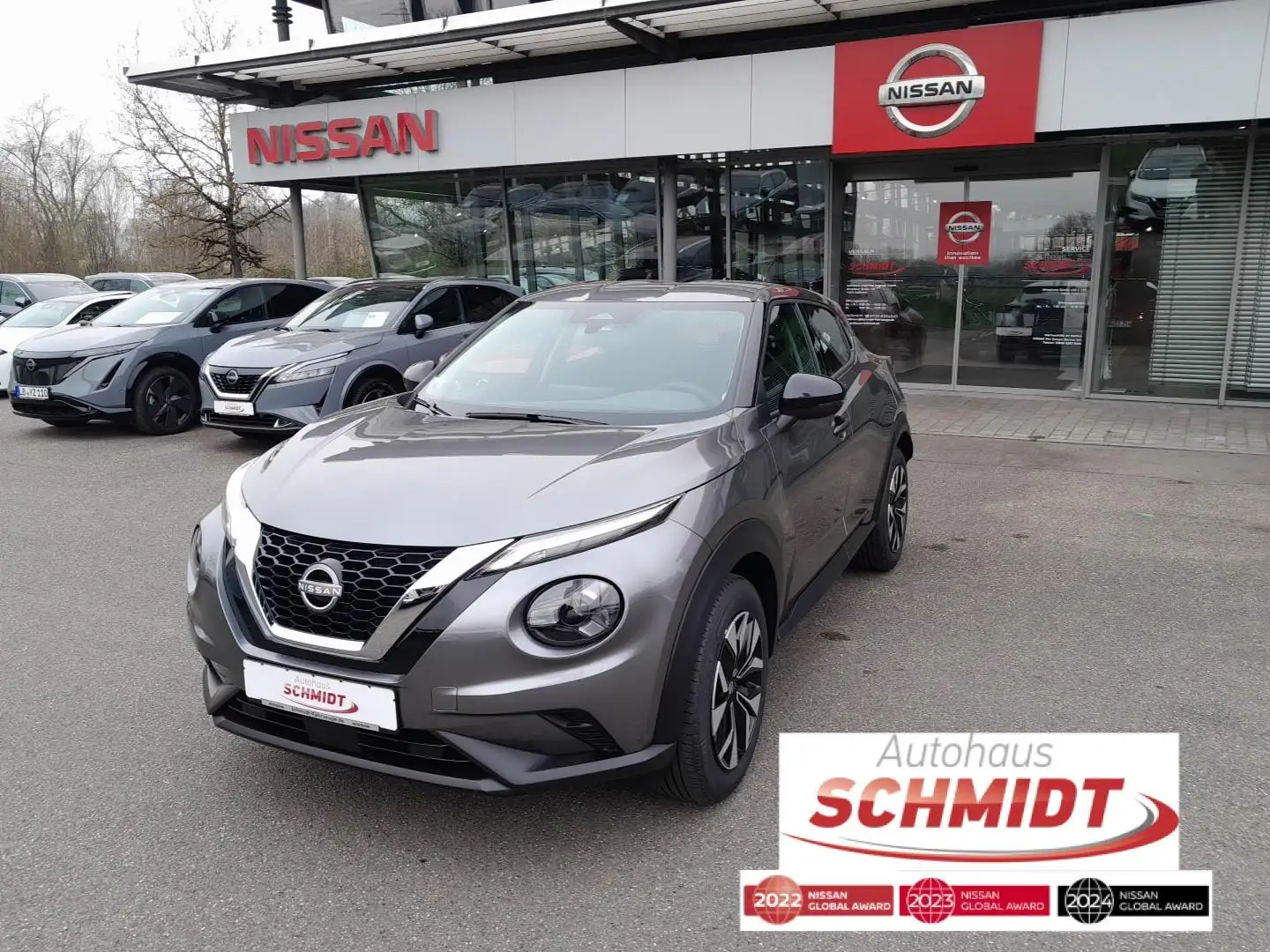 Nissan Juke 1,0 DIG-T Acenta Komfort Grigio - 1