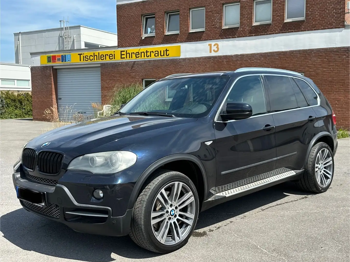 BMW X5 3.0d Sportpaket/ Panorama Blauw - 1