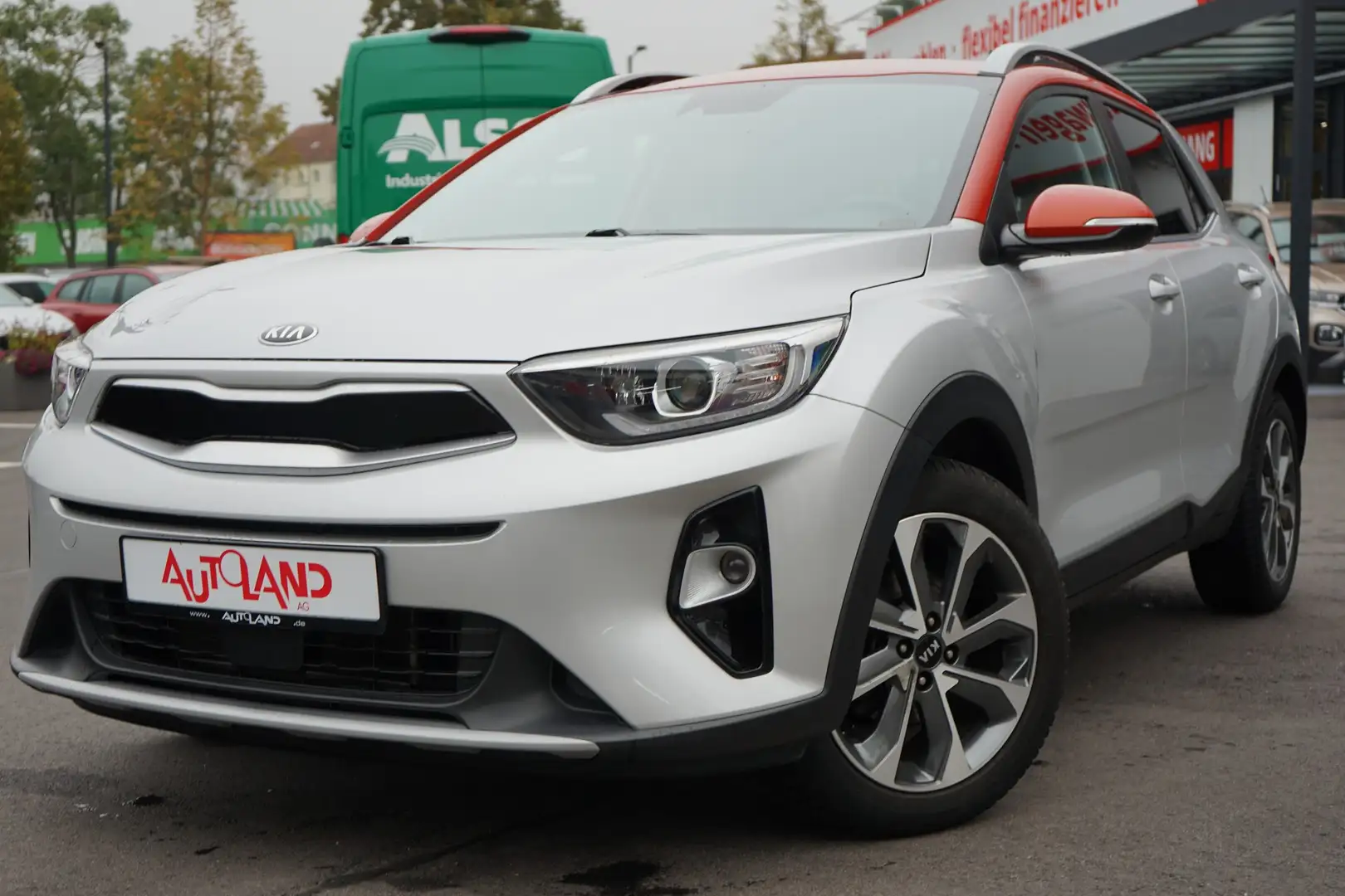 Kia Stonic 1.0 T-GDI Sitzheizung Kamera Tempomat USB Silber - 2