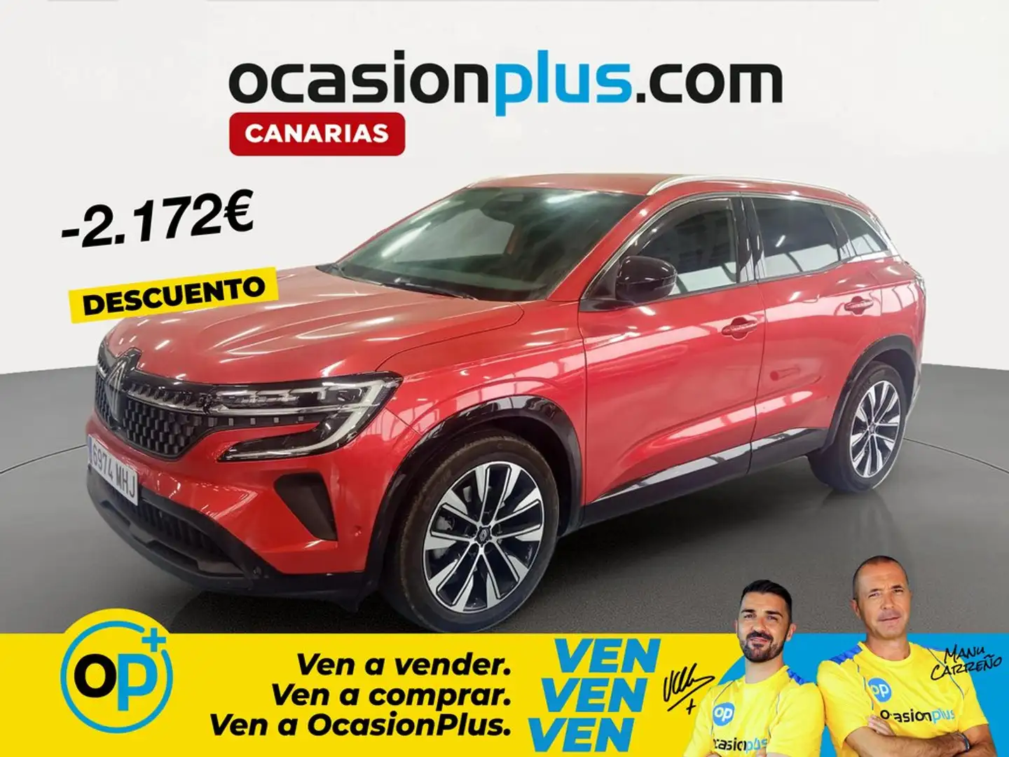 Renault Austral 1.2 E-Tech Híbrido Techno 146kW Rojo - 1