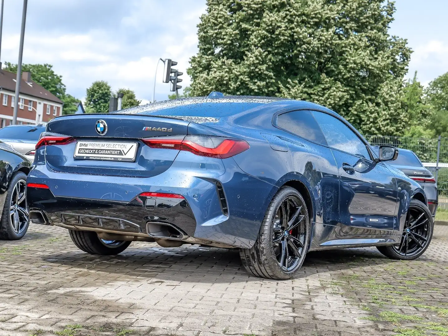 BMW 440 M440d xDrive Coupé M Sport Pro Glasd. DA Prof. H/K Blauw - 2