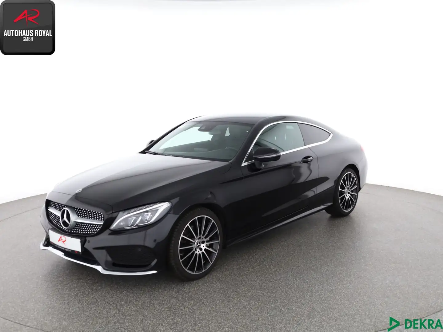 Mercedes-Benz C 180 C 180 Coupe 3x AMG LEDILS,TOTWINKEL,KAMERA,19Z Fekete - 1