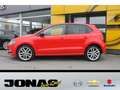 Volkswagen Polo 1.2 TSI Highline 5-t 17'' LED Navi Rot - thumbnail 6
