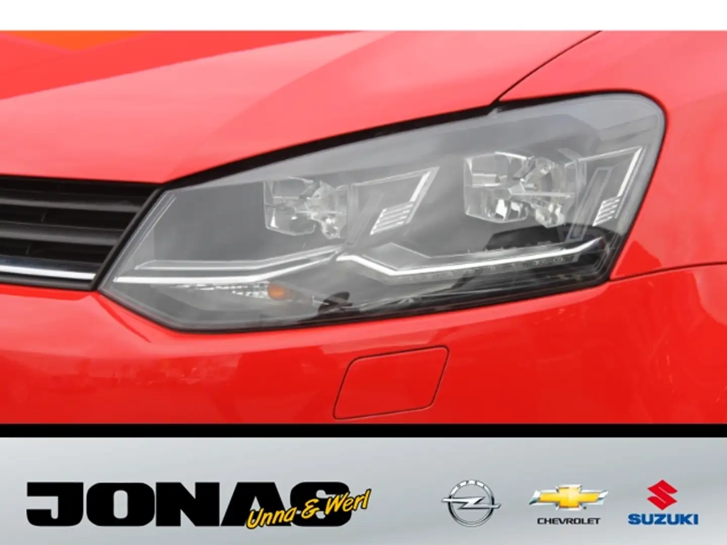 Volkswagen Polo 1.2 TSI Highline 5-t 17'' LED Navi Rot - 2