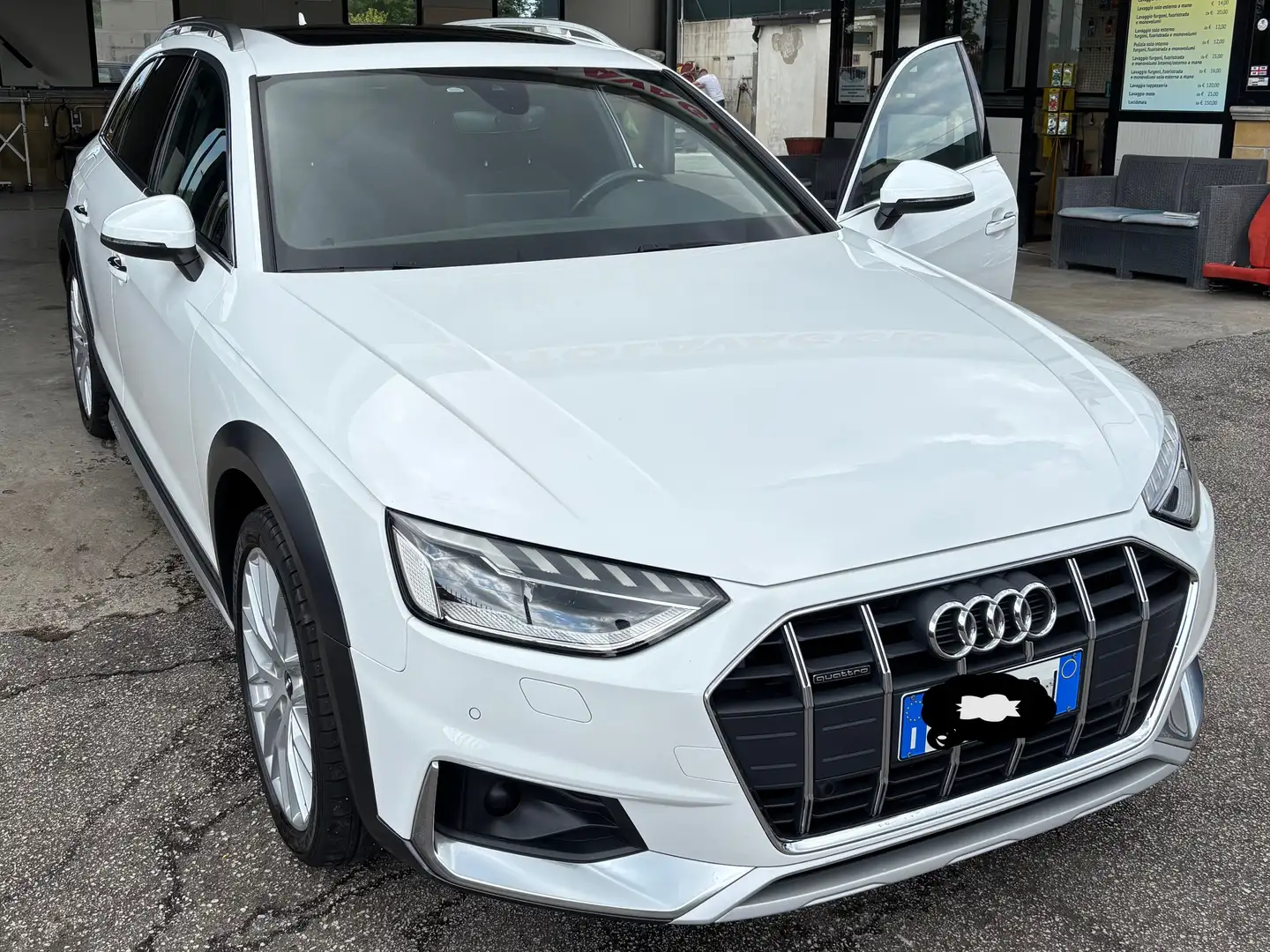 Audi A4 allroad Quattro 40 2.0 tdi Business evolutio 190cv stronic Blanc - 2