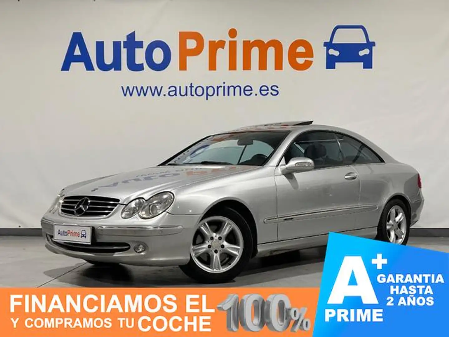 Mercedes-Benz CLK 200 320 Plateado - 1