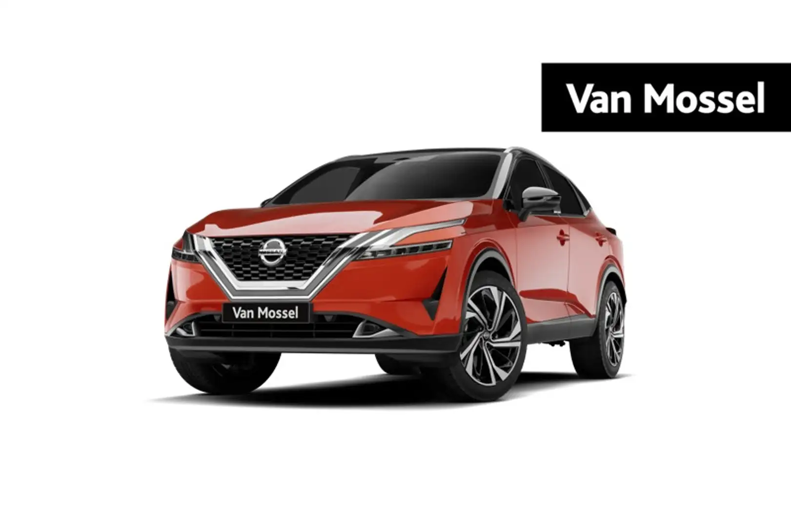 Nissan Qashqai e-Power 190 1AT N-Design + Panoramisch glazen dak Rood - 1