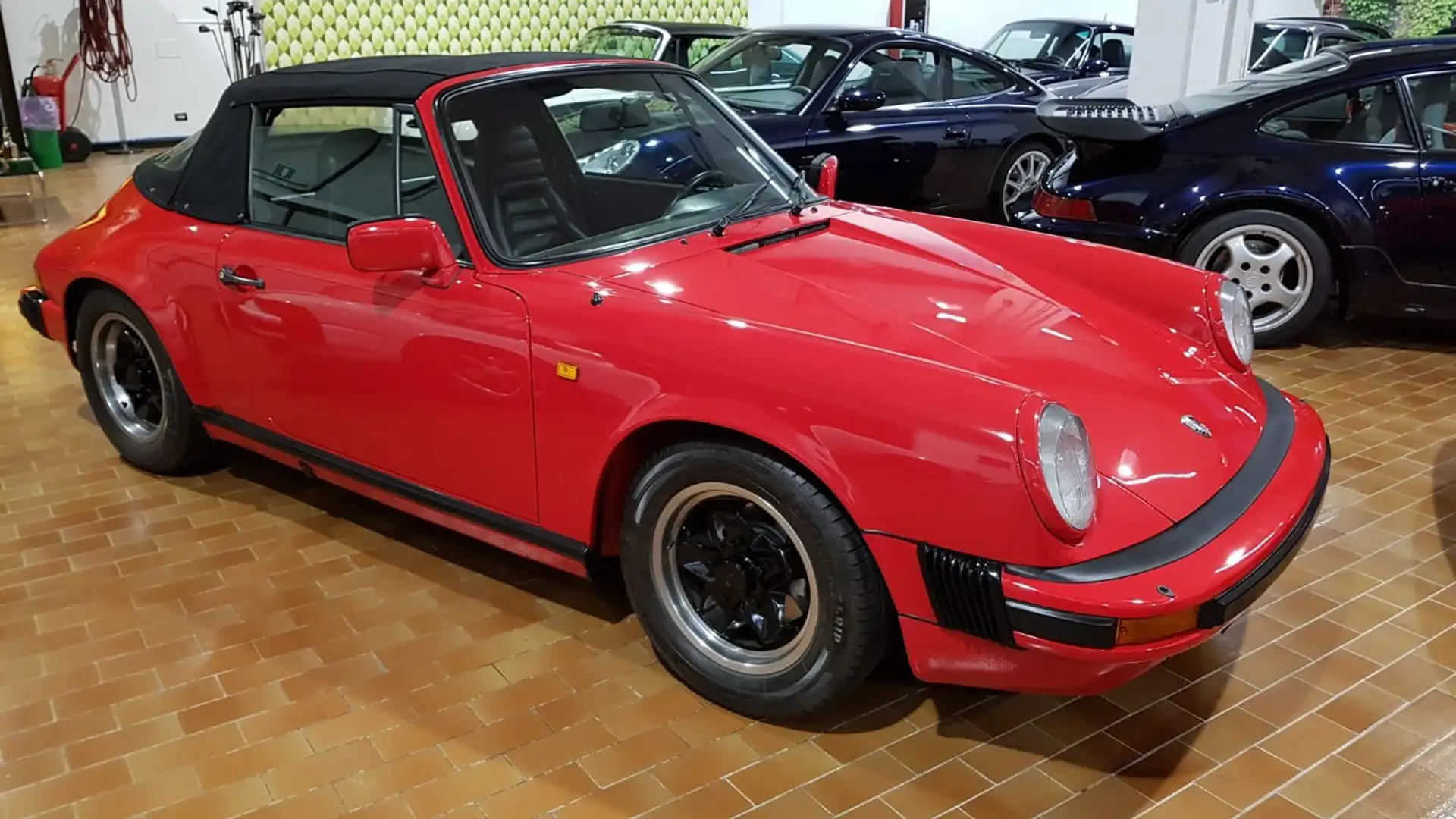 Porsche 911 911 Porsche 3000 cabrio 204Cv 1983 Rosso - 1
