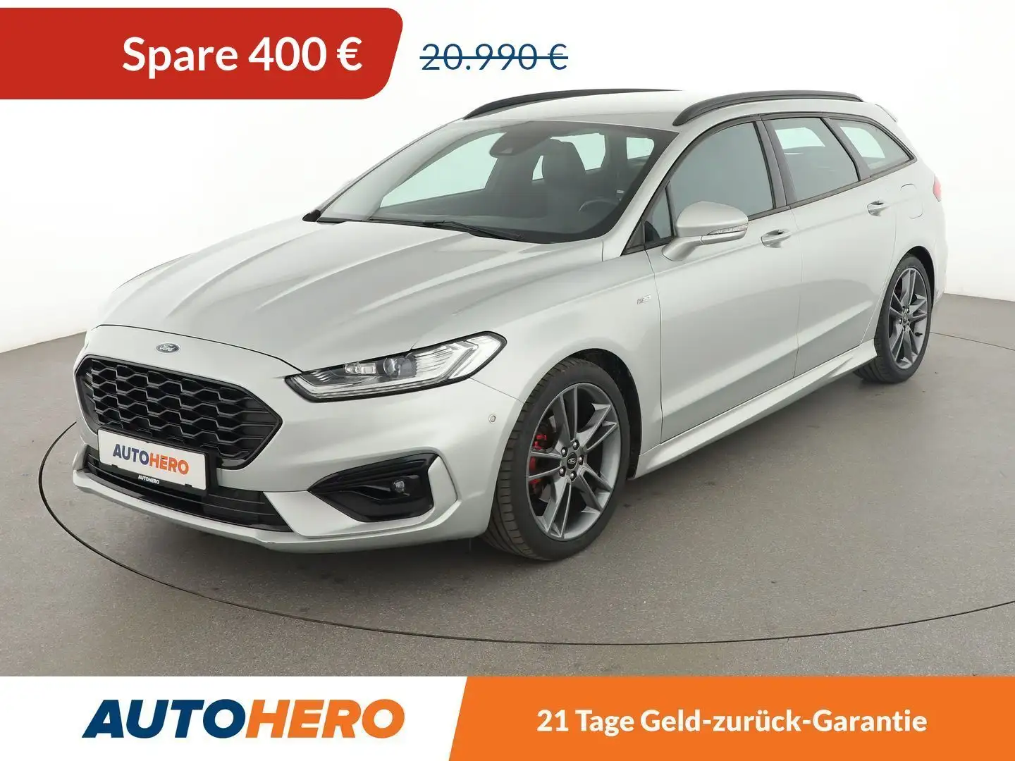 Ford Mondeo 1.5 EcoBoost ST-Line Aut.*NAVI*LED*ACC*CAM*PDC*SHZ Silber - 1