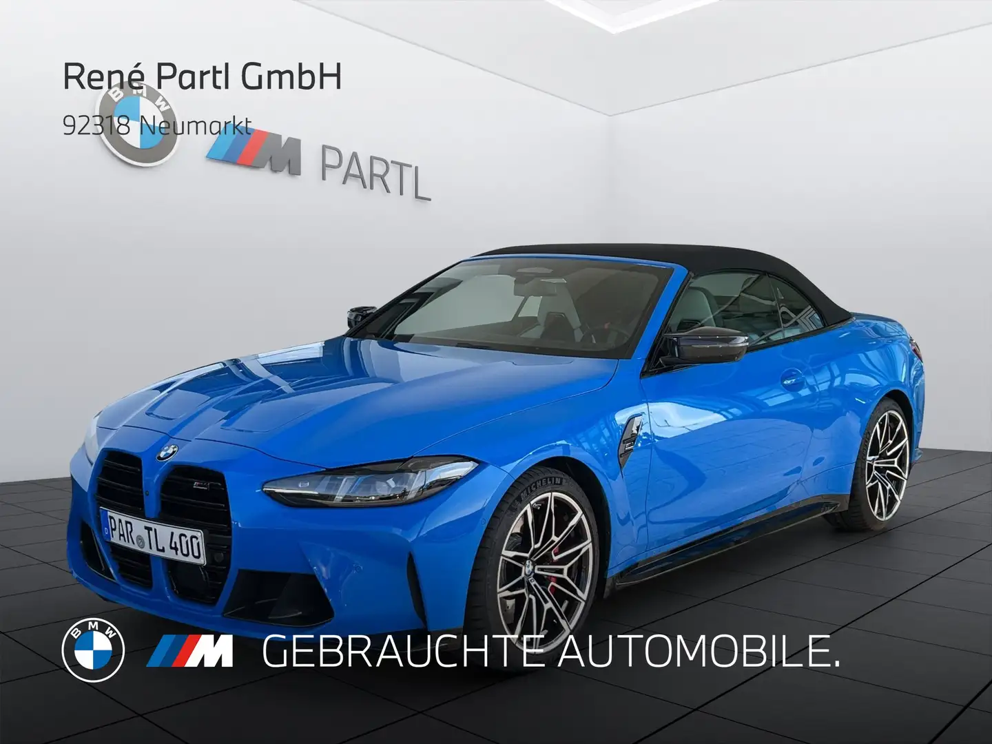 BMW M4 Competition xDrive Cabrio INDIVIDUAL M-DriversP. Blau - 1