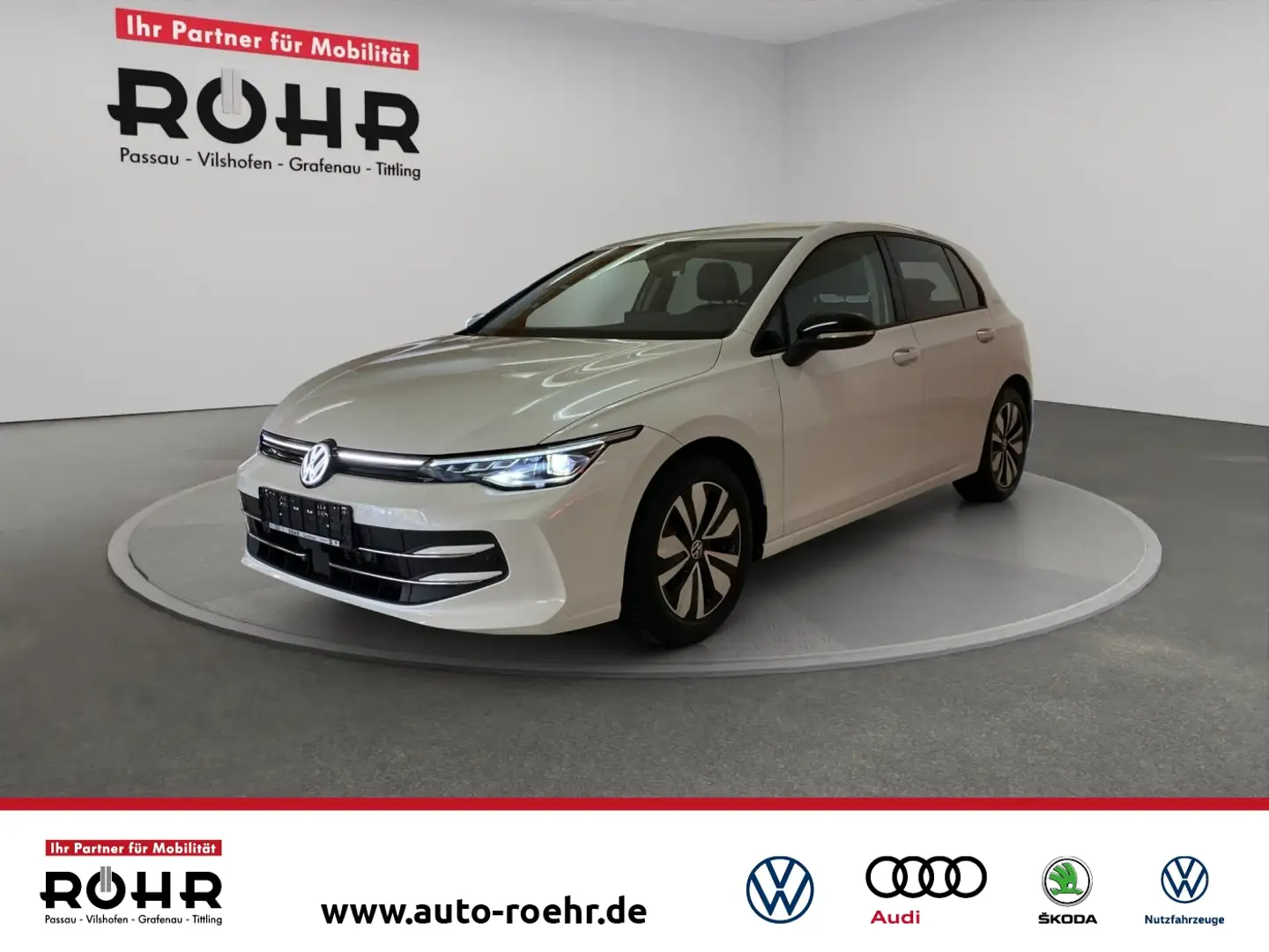 Volkswagen Golf VIII Goal 1.5 eTSI BMT DSG (Matrix.Kamera.Navi.DAB Blanc - 1