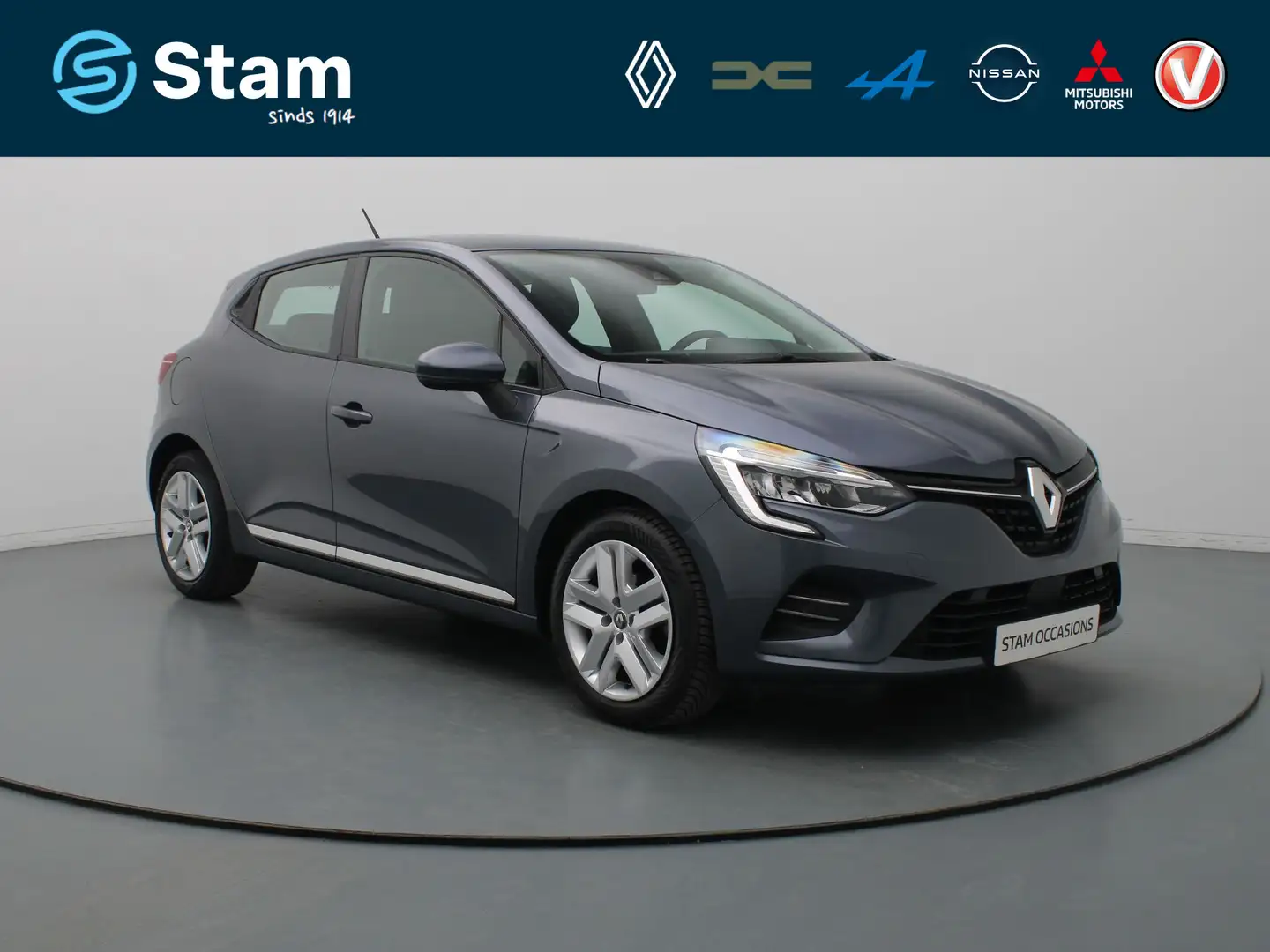 Renault Clio 100pk TCe Zen Airco | Cruise | Carplay | Parkeerse Grijs - 1