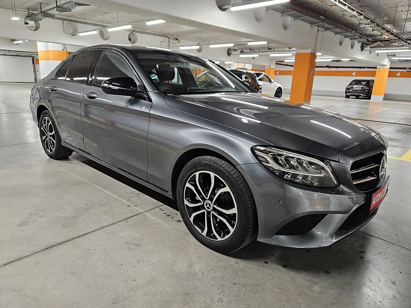 Mercedes-Benz C 180 d LEDER NAVI LED-SCHEINWERFER *FINANZIERUNG MÖG... Grau - 2