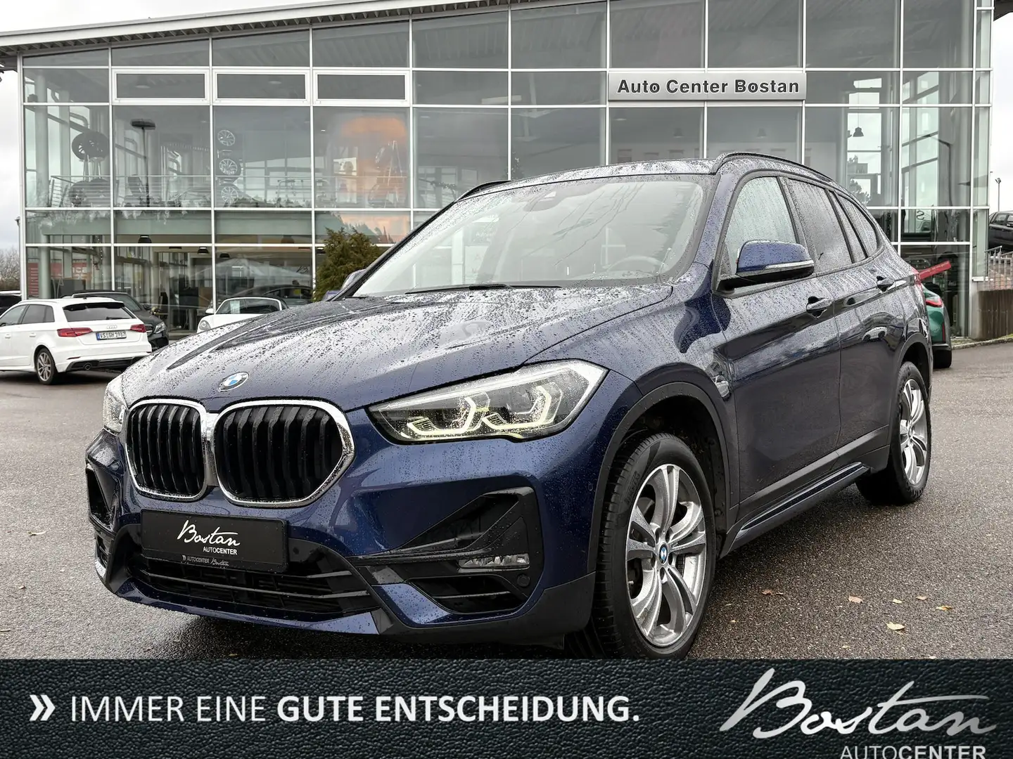 BMW X1 S DRIVE 18i/SPORT-LINE/NAVI/LEDER/SHZ/KLIMA Blau - 1
