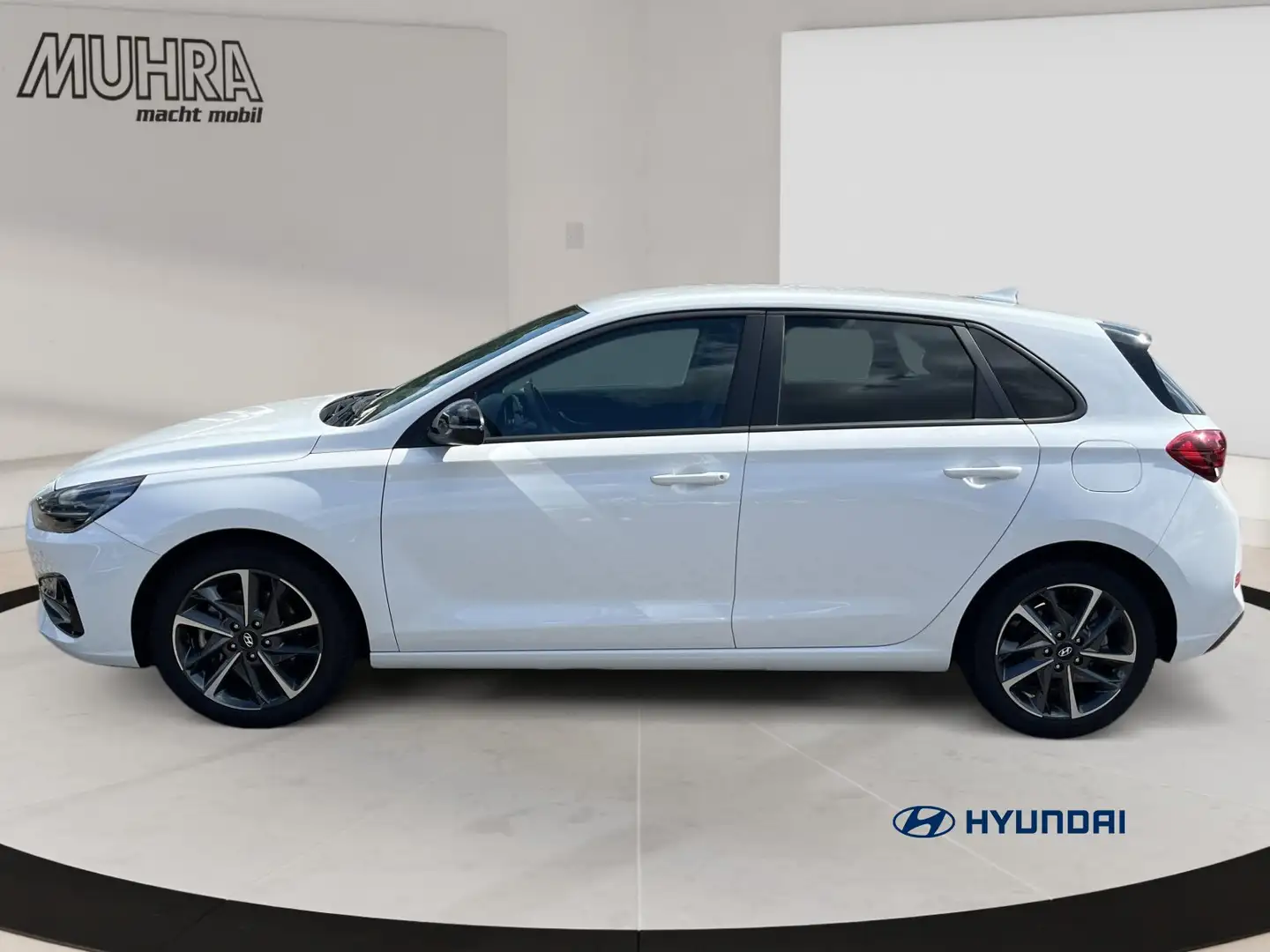 Hyundai i30 1.0 7-DCT Connect & Go NAVI LED SHZ 17"LM Blanc - 2