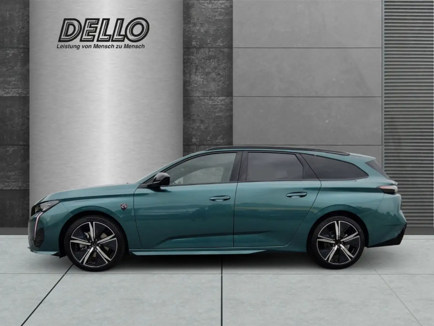 Peugeot 308 SW GT HYBRID 145 e-DSC6 AHK-abnehmbar El. Panodach Blauw - 2