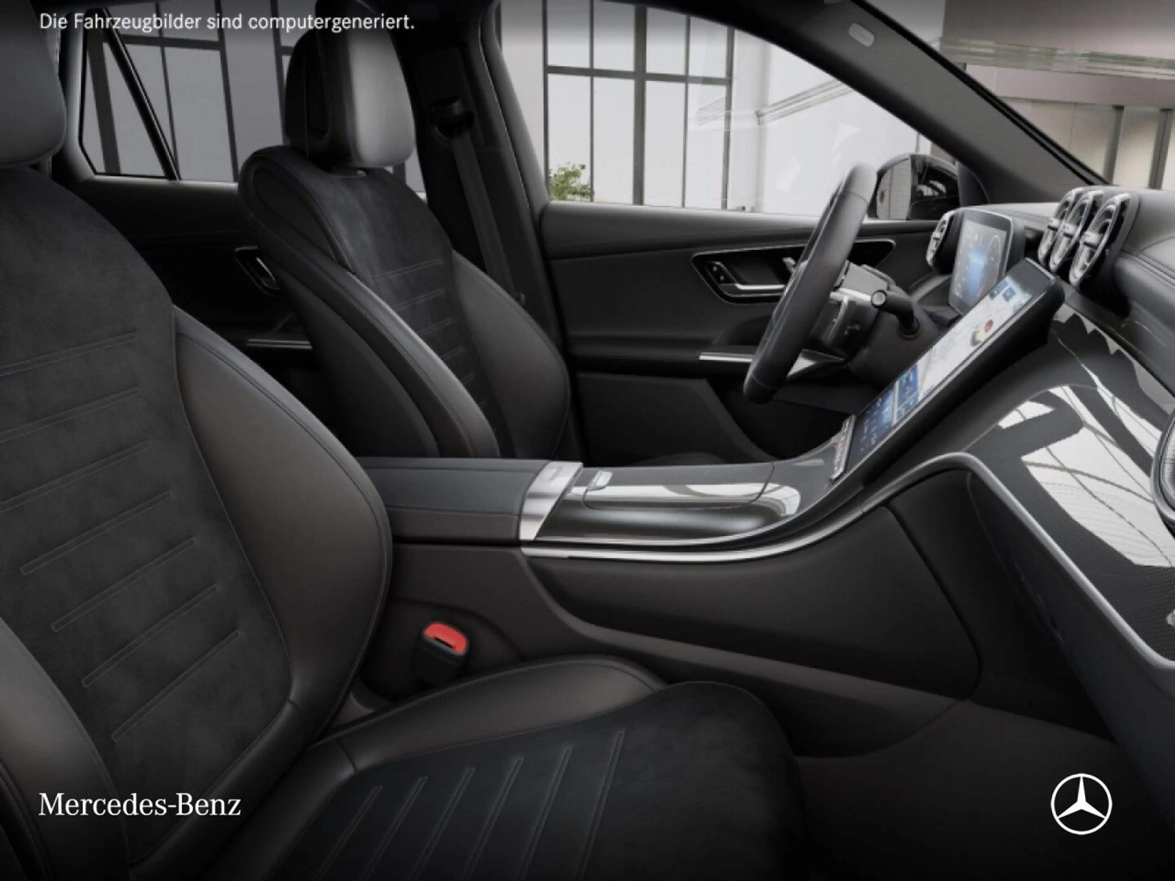 Mercedes-Benz GLC 200 4M AMG+NIGHT+PANO+360+LED+TOTW+KEYLESS+9G — photo 11
