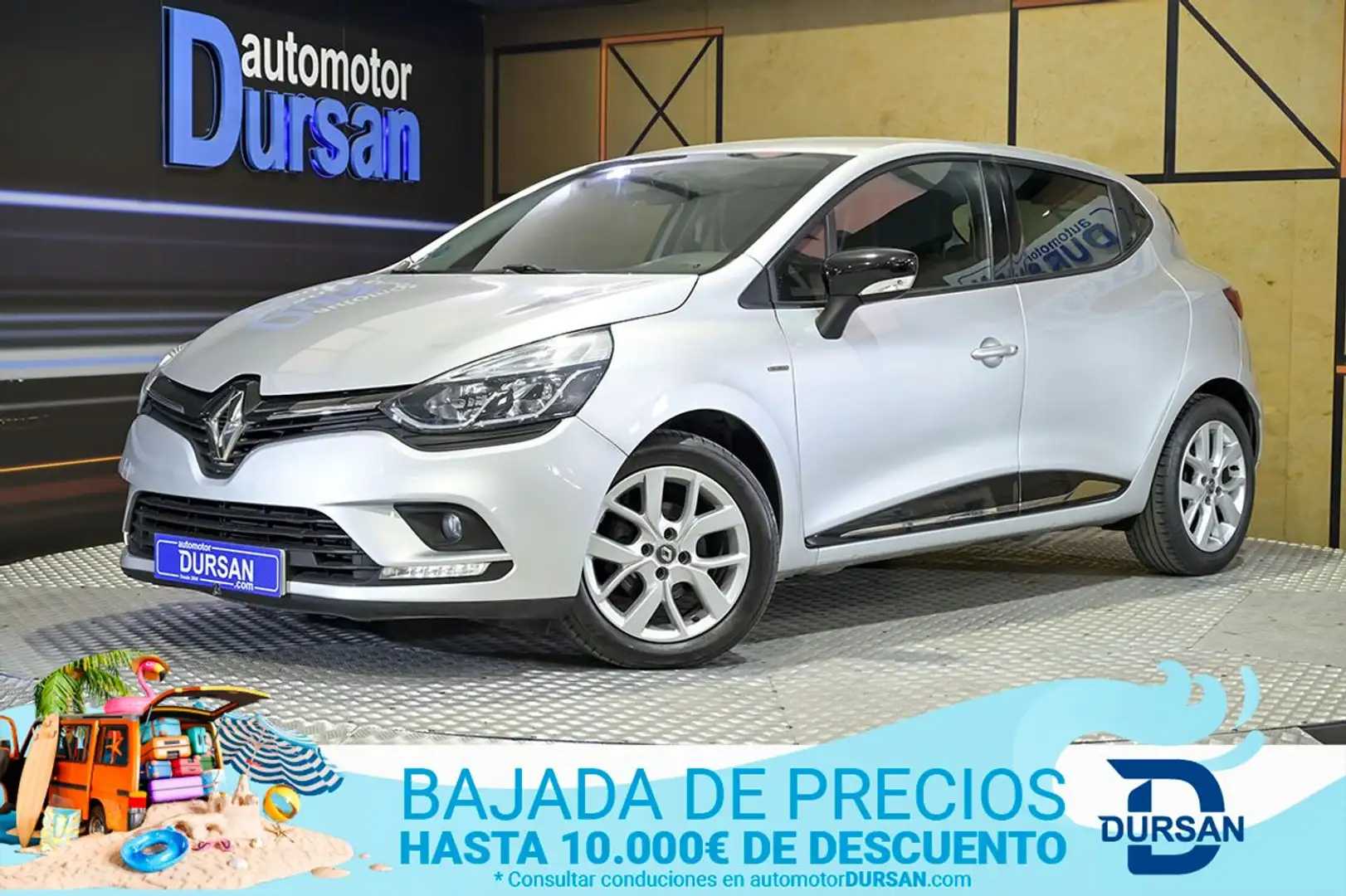 Renault Clio Limited TCe 66kW 90CV 18 Gris - 1