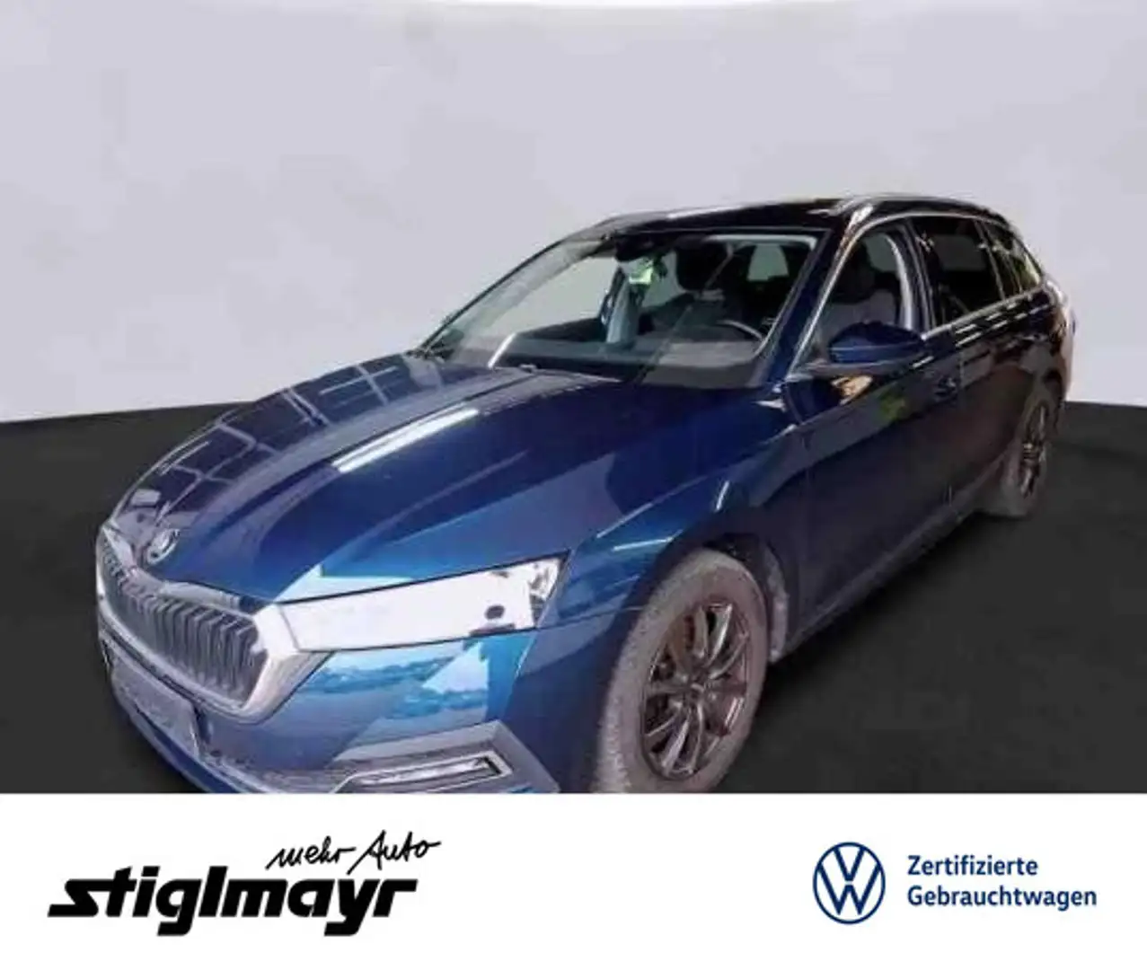 Skoda Octavia Combi Style First Edition 2.0 TDI DSG AHK+HUD+LED+ Blu/Azzurro - 1