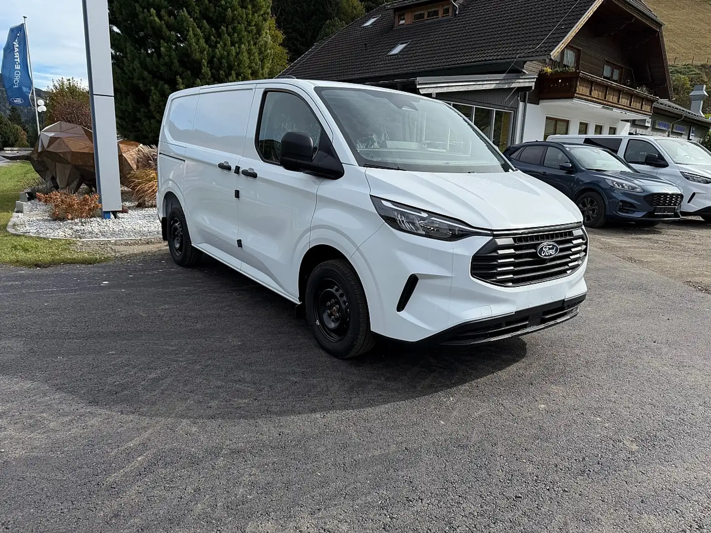 Ford Transit Custom Kasten 2,0 EcoBlue L1H1 320 Trend Blanc - 2