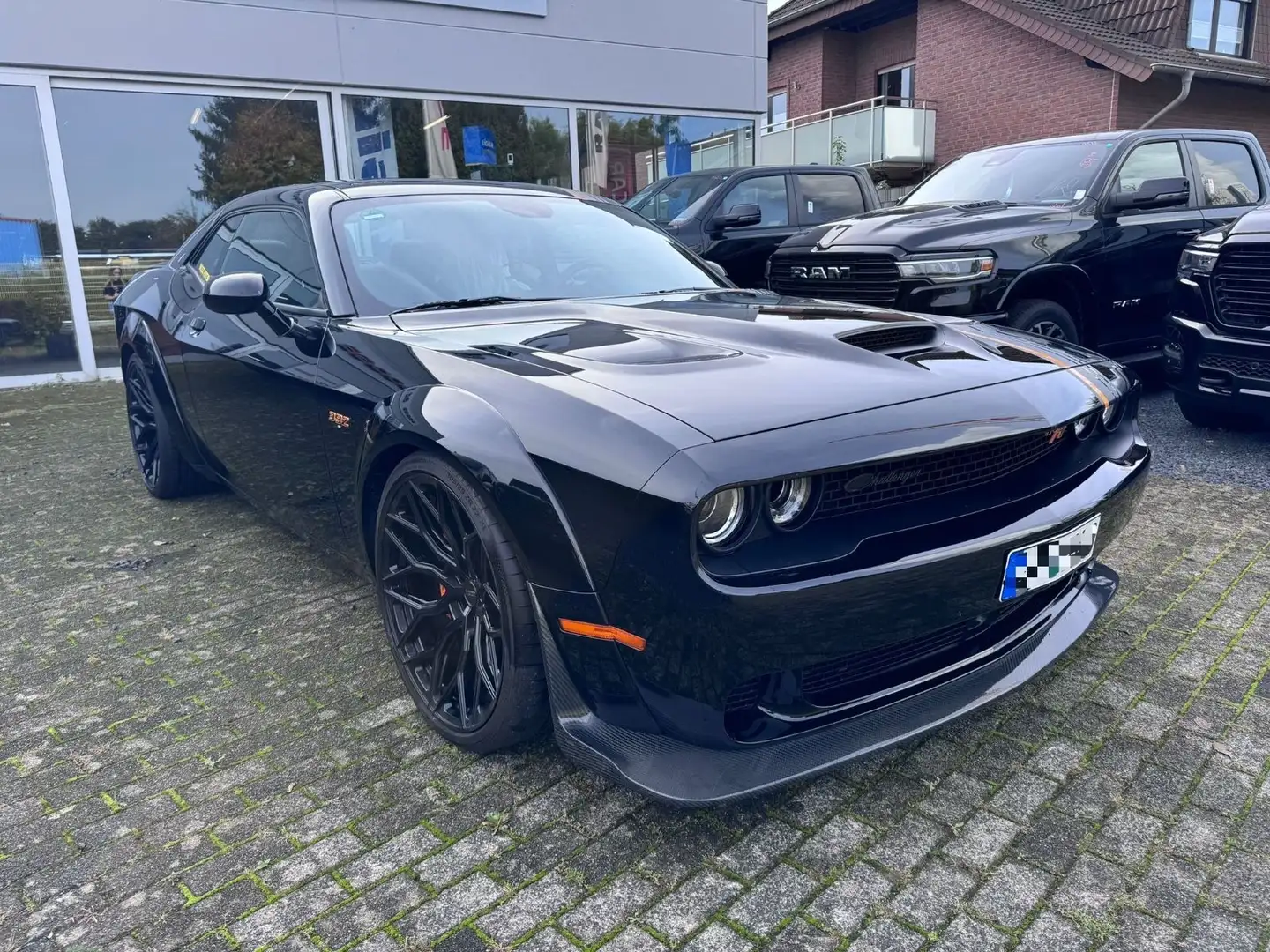 Dodge Challenger Widebody 2023 *Orange Pack*NAP*VOSSEN Noir - 2