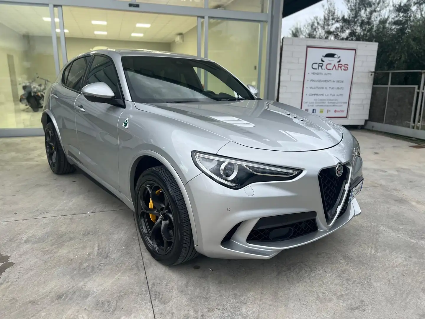 Alfa Romeo Stelvio Stelvio 2.9 V6 Quadrifoglio Q4 510cv auto Silber - 2