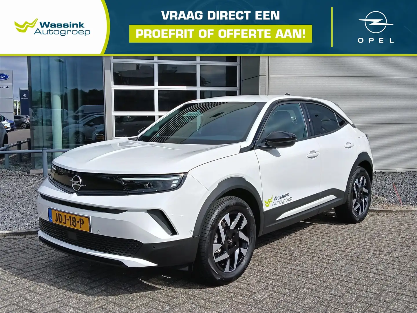 Opel Mokka-E Electric EV 420km 156pk Business Edition | 8 jaar Blanc - 1