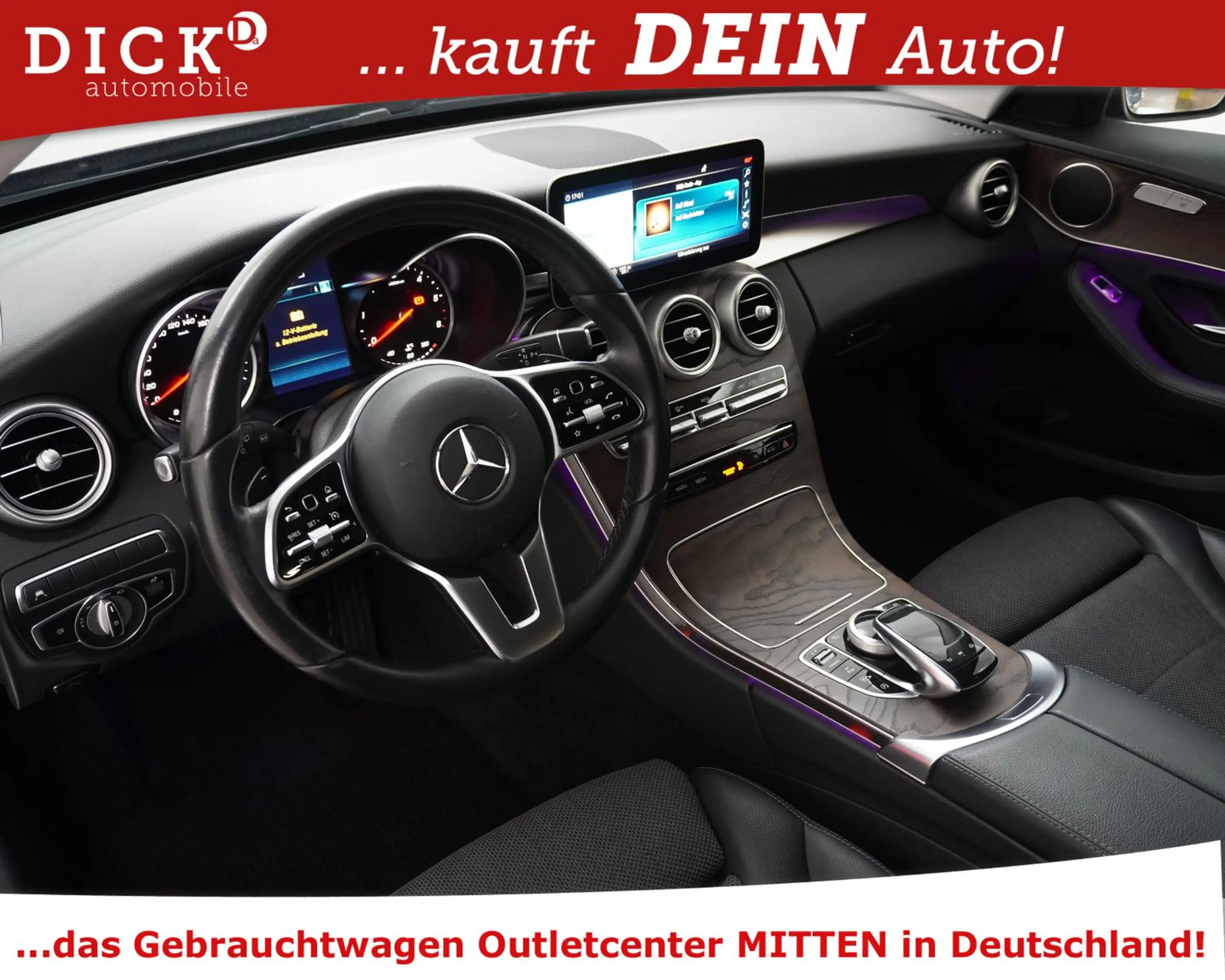 Mercedes-Benz C 300 C300d 4Mat 9G Avantg COMAND+KAM+LEDER+SHZ+LED+17 — photo 10
