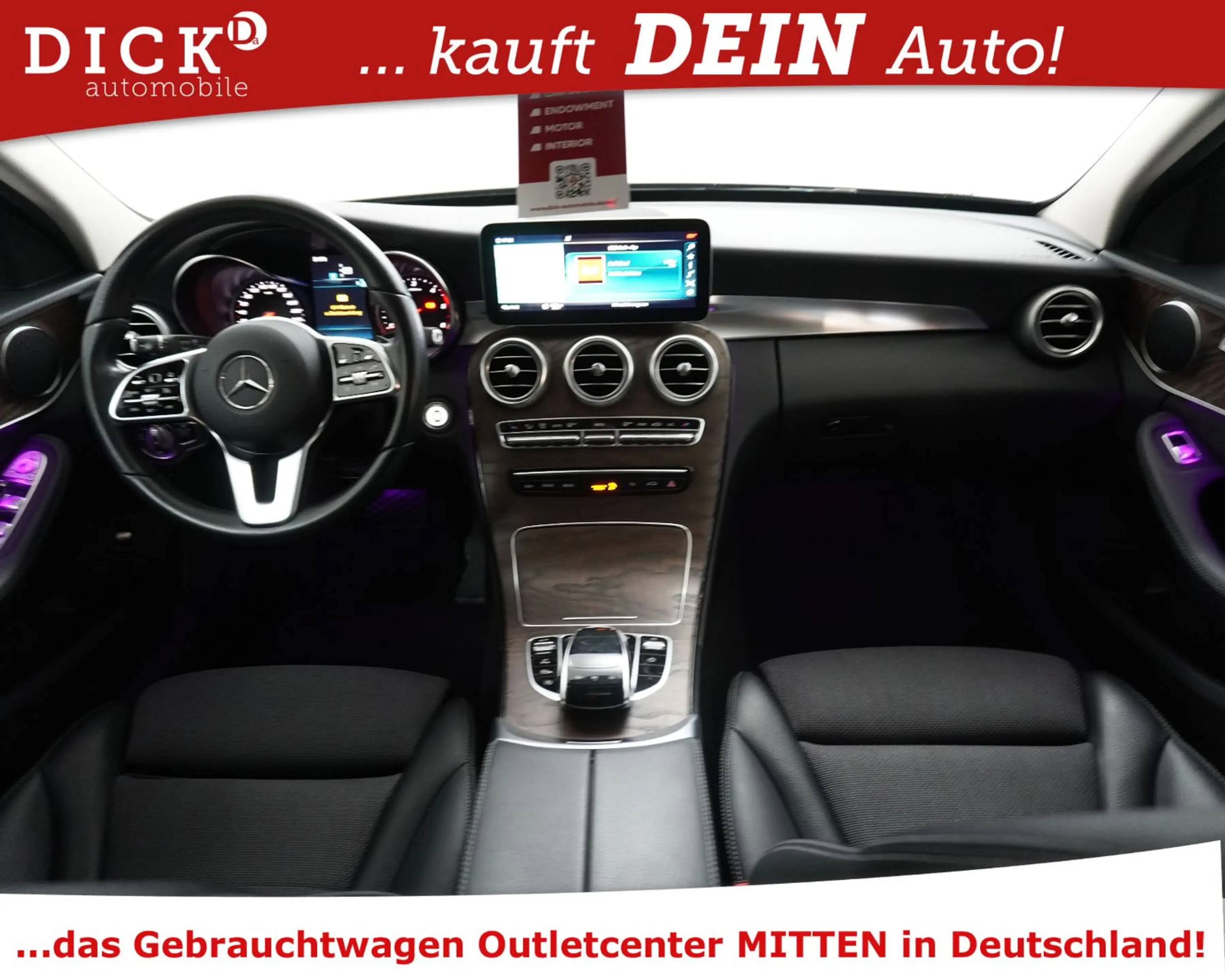Mercedes-Benz C 300 C300d 4Mat 9G Avantg COMAND+KAM+LEDER+SHZ+LED+17 — photo 11