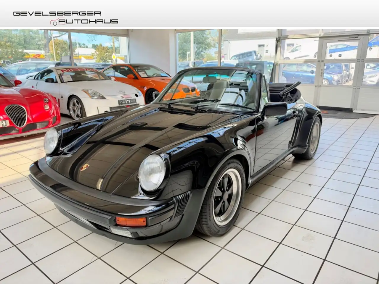 Porsche 911 WTL Cabrio Fuchs Felgen Im Kundenauftrag, foto 1