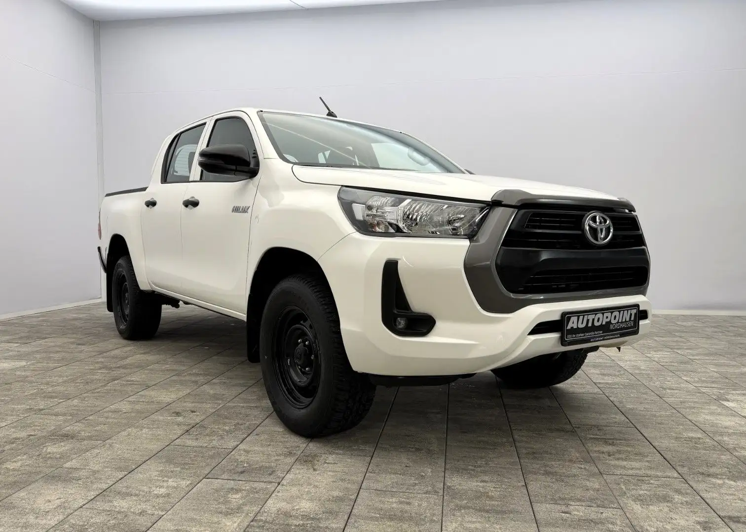 Toyota Hilux 2.4 D-4D 4x4 Duty °AHK°Garantie°Wanne° Weiß - 1