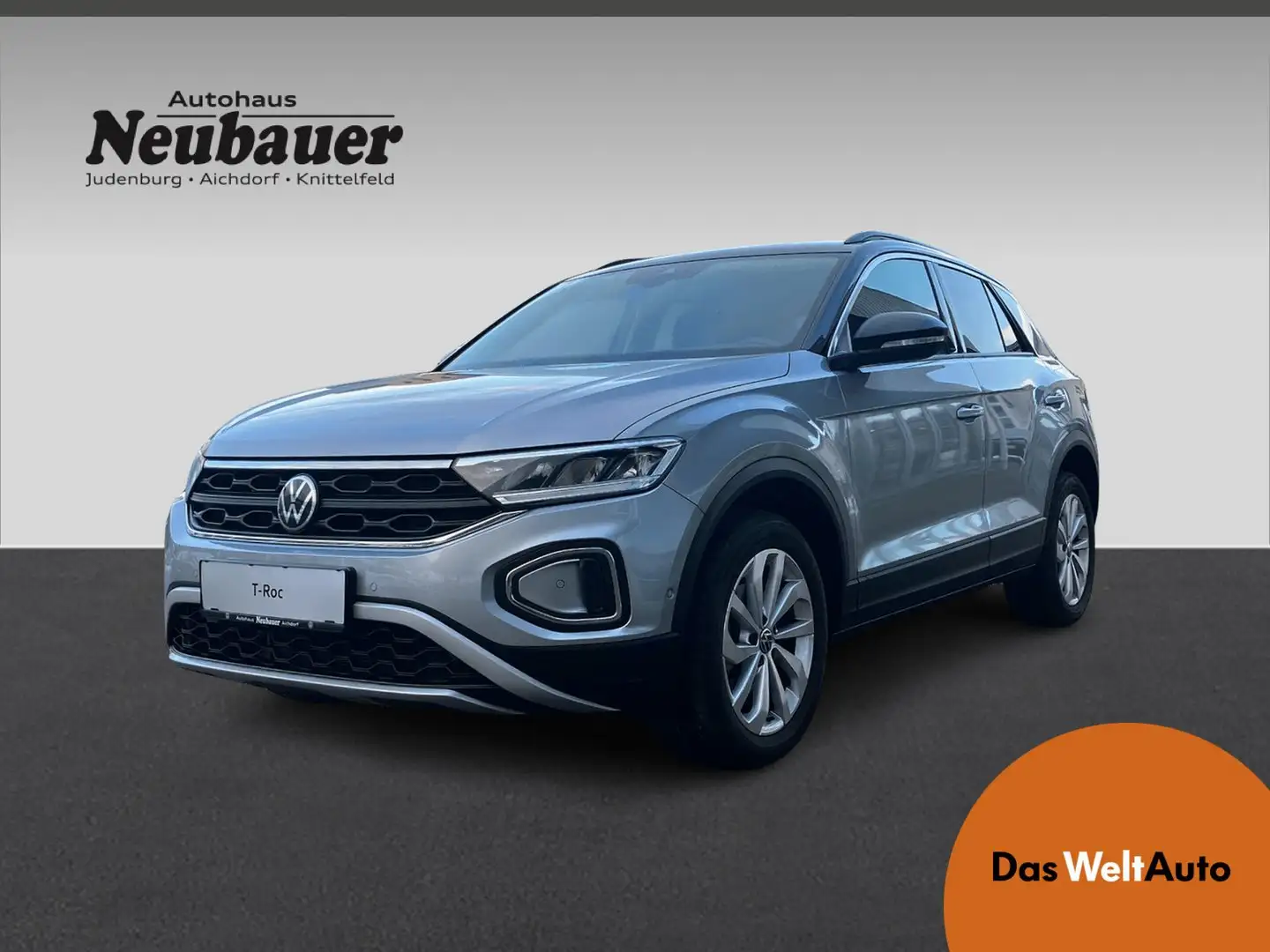 Volkswagen T-Roc Life TSI Silber - 1
