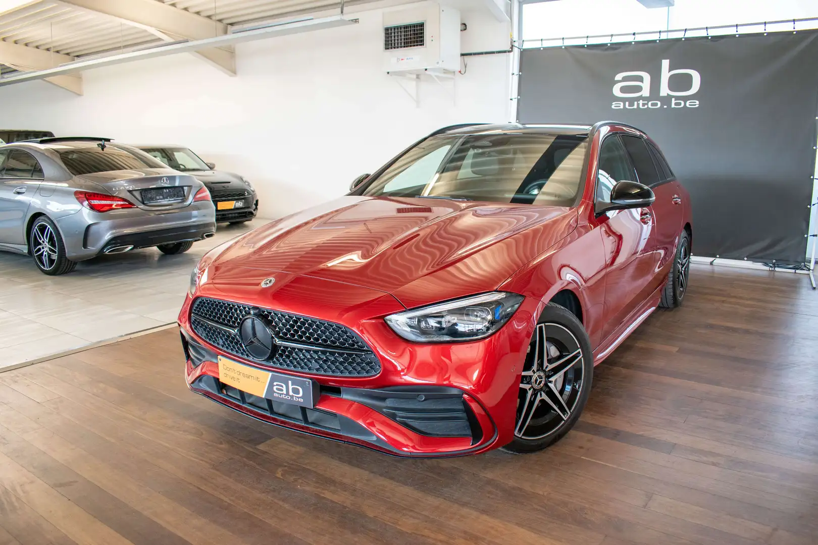 Mercedes-Benz C 300 e, AMG-LINE, PANO, MEMORY SEAT, DIGITAL LIGHTS,HUD Rouge - 2
