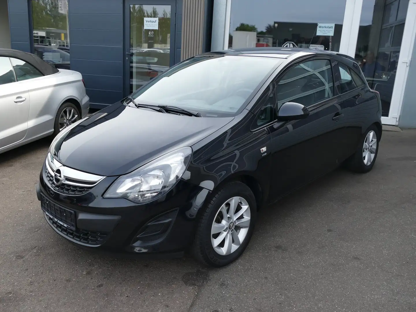 Opel Corsa 1.2 16V Klima Radio CD Isofix Tempomat HU/AU NEU Nero - 1
