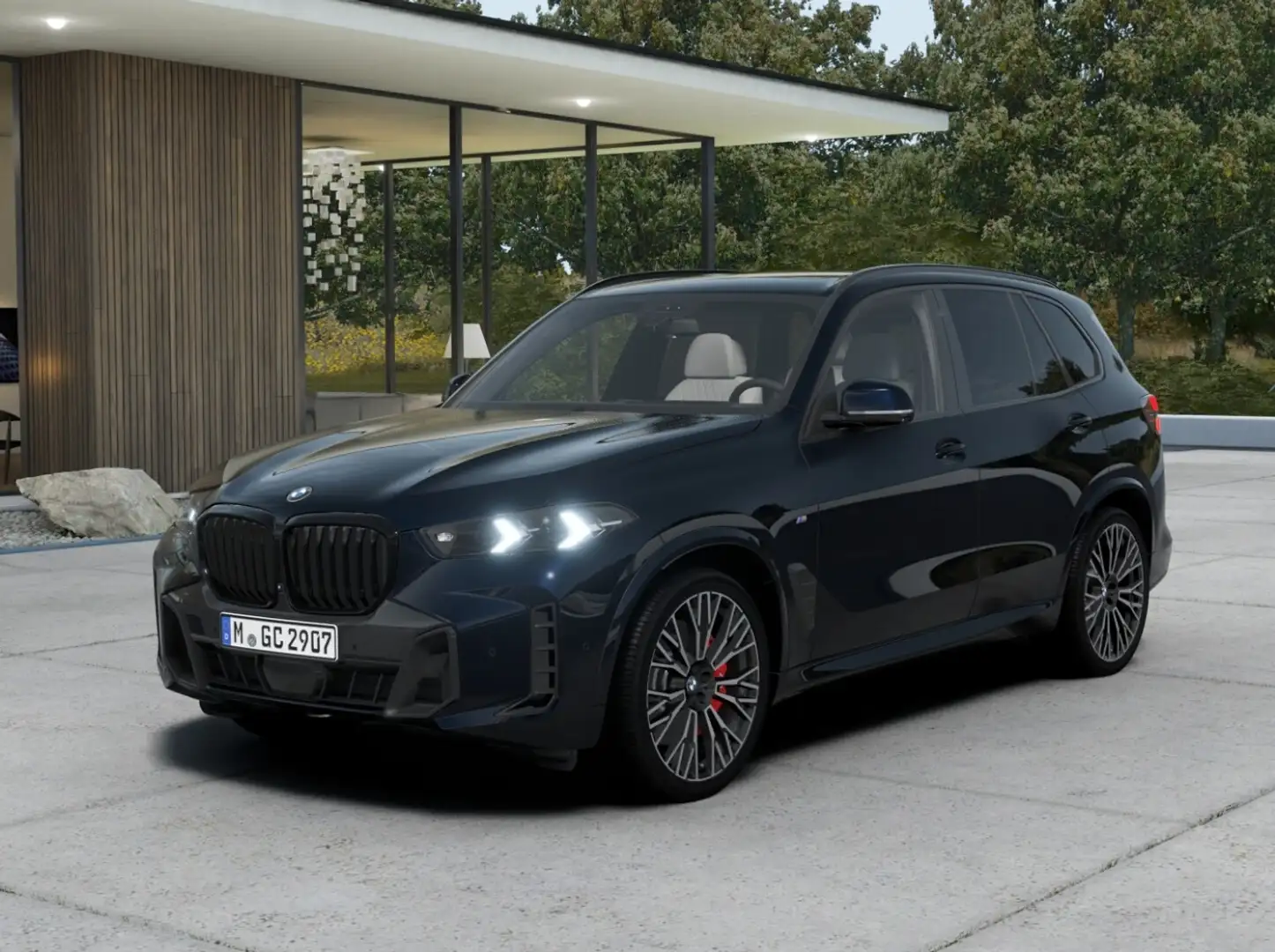 BMW X5 xDrive40d M-Sport-Pro AHK/AutobahnAssi/Massage Noir - 2