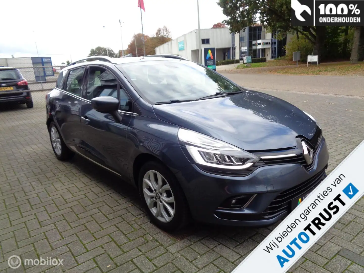Renault Clio Estate 0.9 TCe Intens,Keyless/ Premium Sound/ Clim Grijs - 2