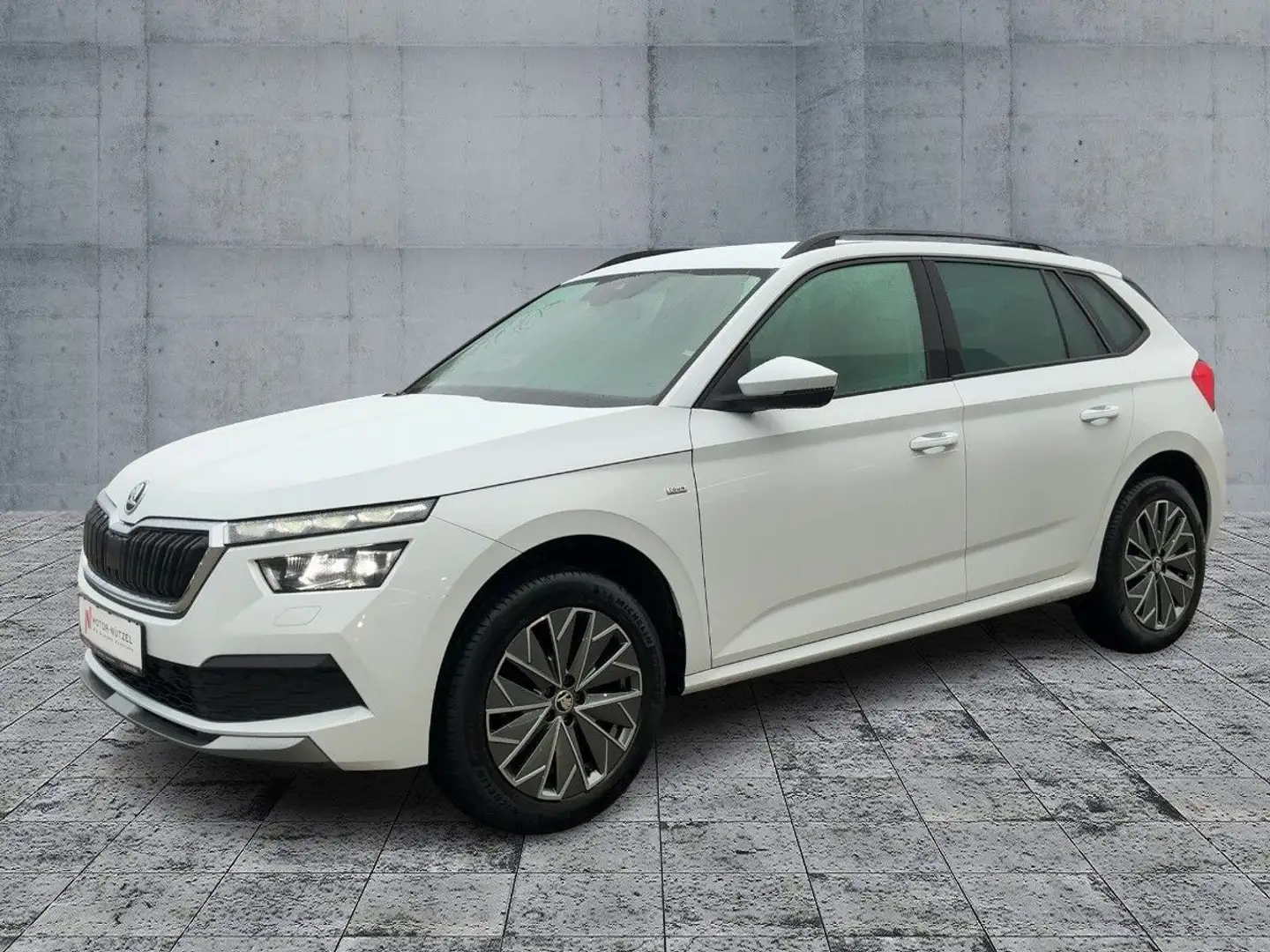 Skoda Kamiq 1.0 TSI TOUR LED+NAVI+GRA+SHZ+PDC+RFK+AHK Weiß - 2