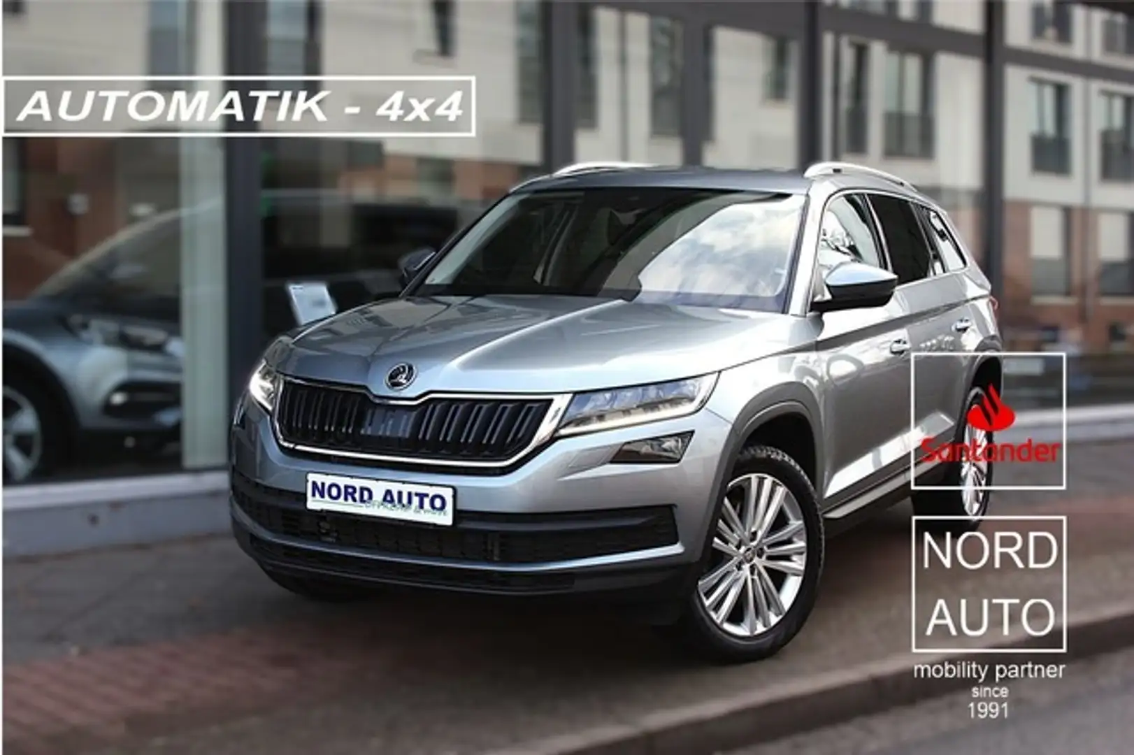 Skoda Kodiaq 2.0TDi 4x4 STYLE Autom/Navi/Temp/Pdc/Ahk Grau - 1
