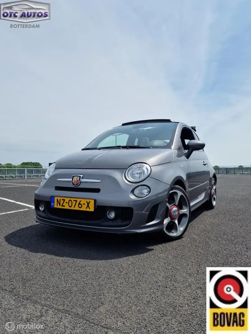 Abarth 595 1.4 T-Jet Cabrio NAVIGATIE - PARKEERSENSOREN - SPO Grijs - 2