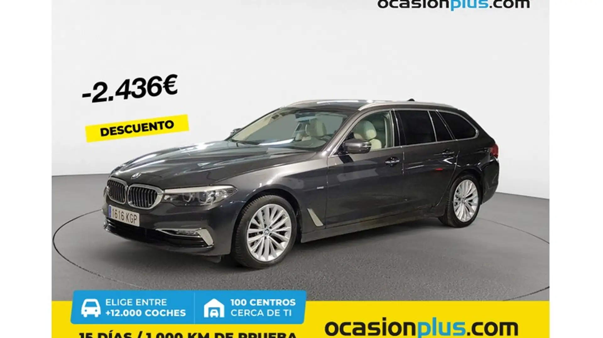BMW 520 520d Touring Gris - 1
