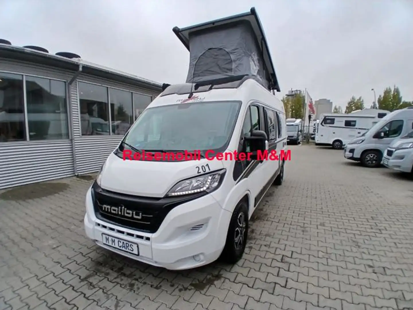 Malibu Van diversity 600 DB K Aufstelldach Fiat Blanc - 2