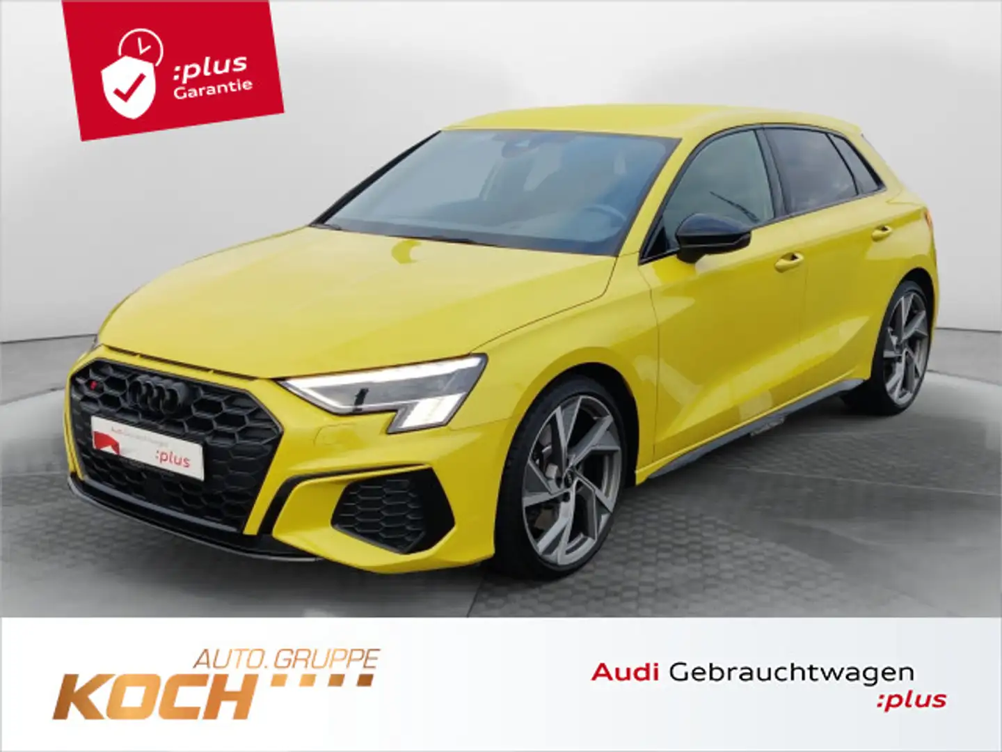 Audi S3 Sportback 2.0 TFSI q. S-Tronic, Matrix, HUD, Jaune - 1