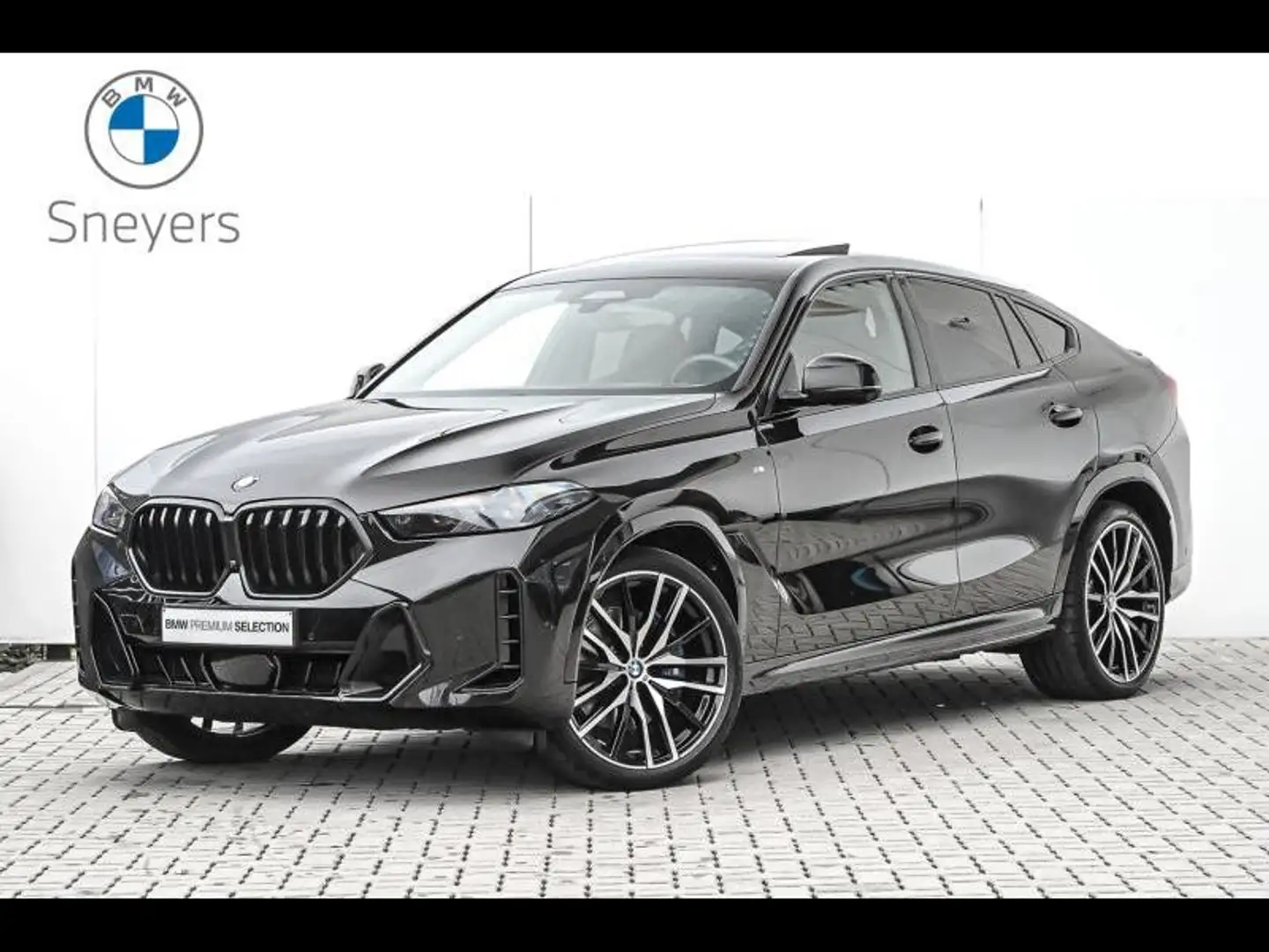 BMW X6 xDrive 40i Zwart - 2
