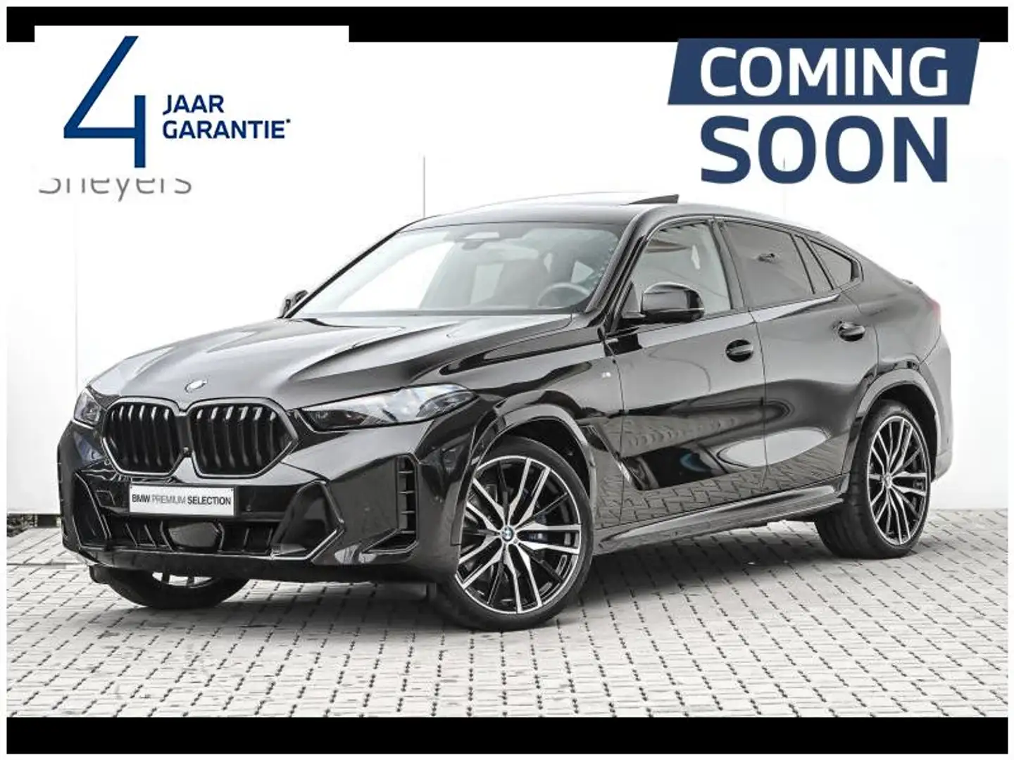 BMW X6 xDrive 40i Zwart - 1