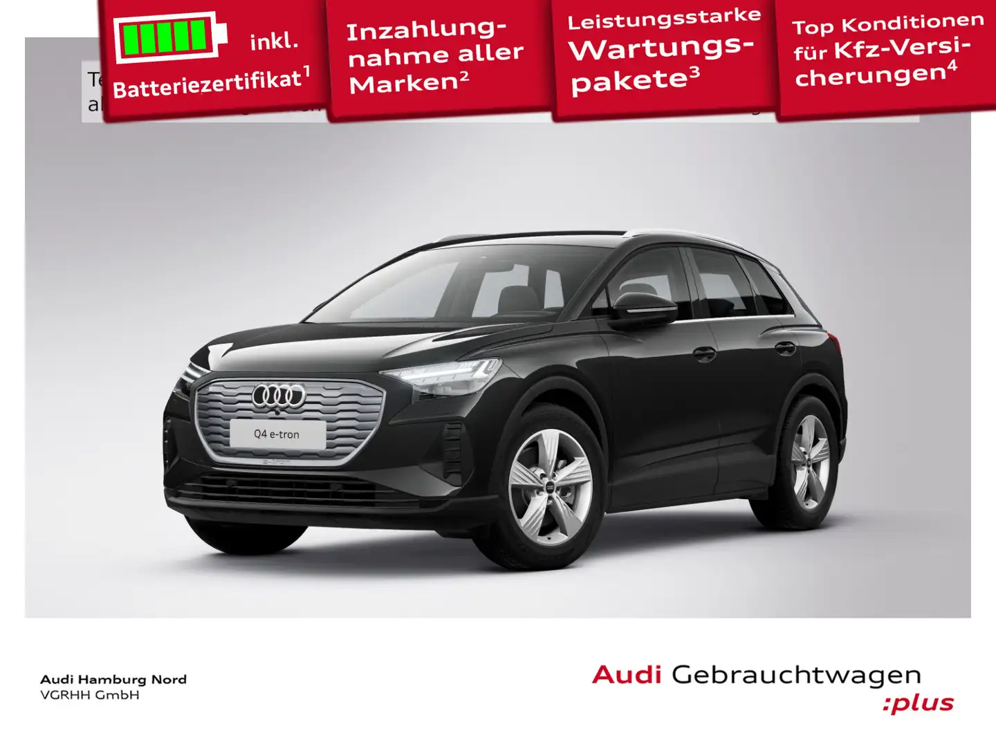 Audi Q4 e-tron Q4 40 e-tron Matrix Navi Kamera ACC Sound Schwarz - 1