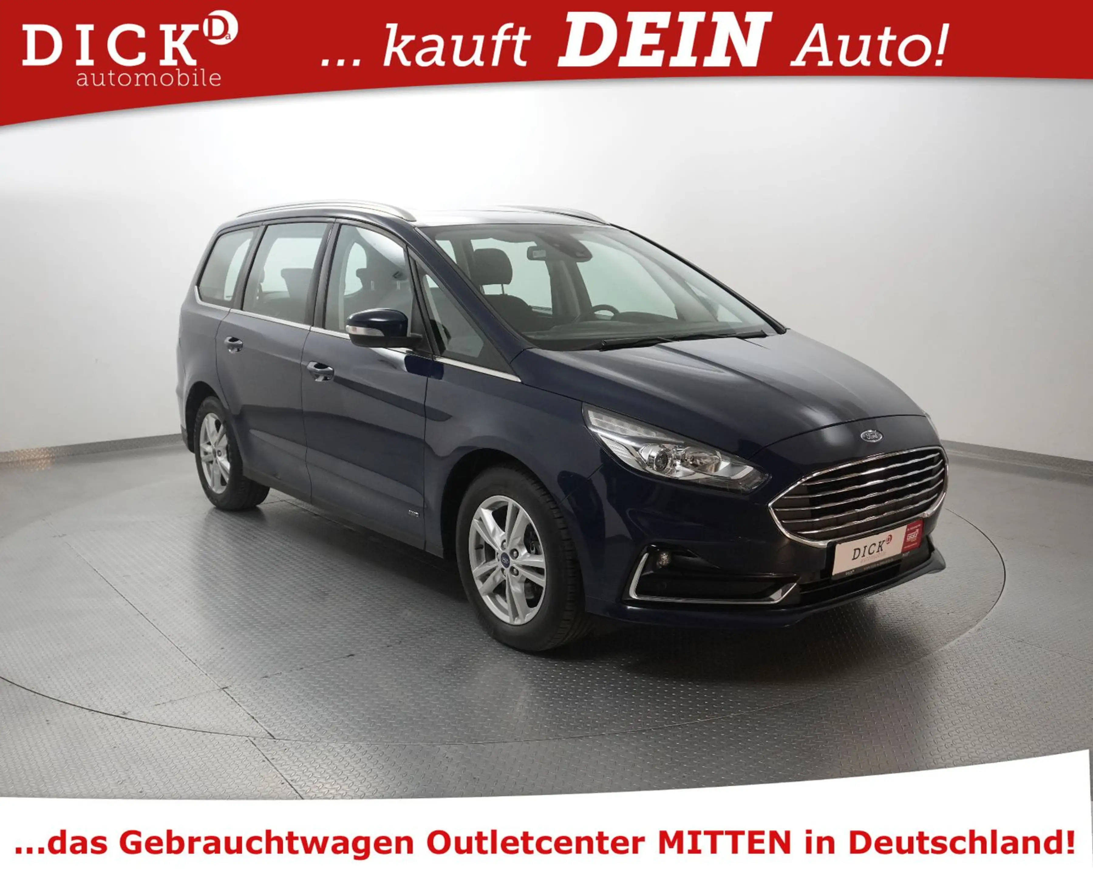 Ford Galaxy 2.0d Titan AWD PANO+NAV+AHK+SHZ+KAM+ACC+