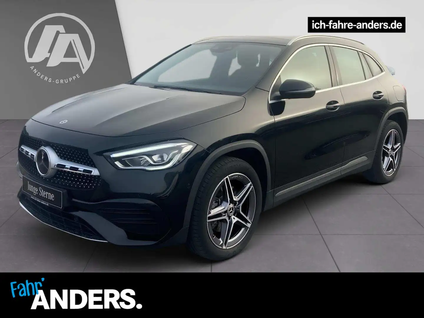 Mercedes-Benz GLA 250 e AMG+MBUX+Pano+Distr+LED+PDC+Apple+DAB crna - 1