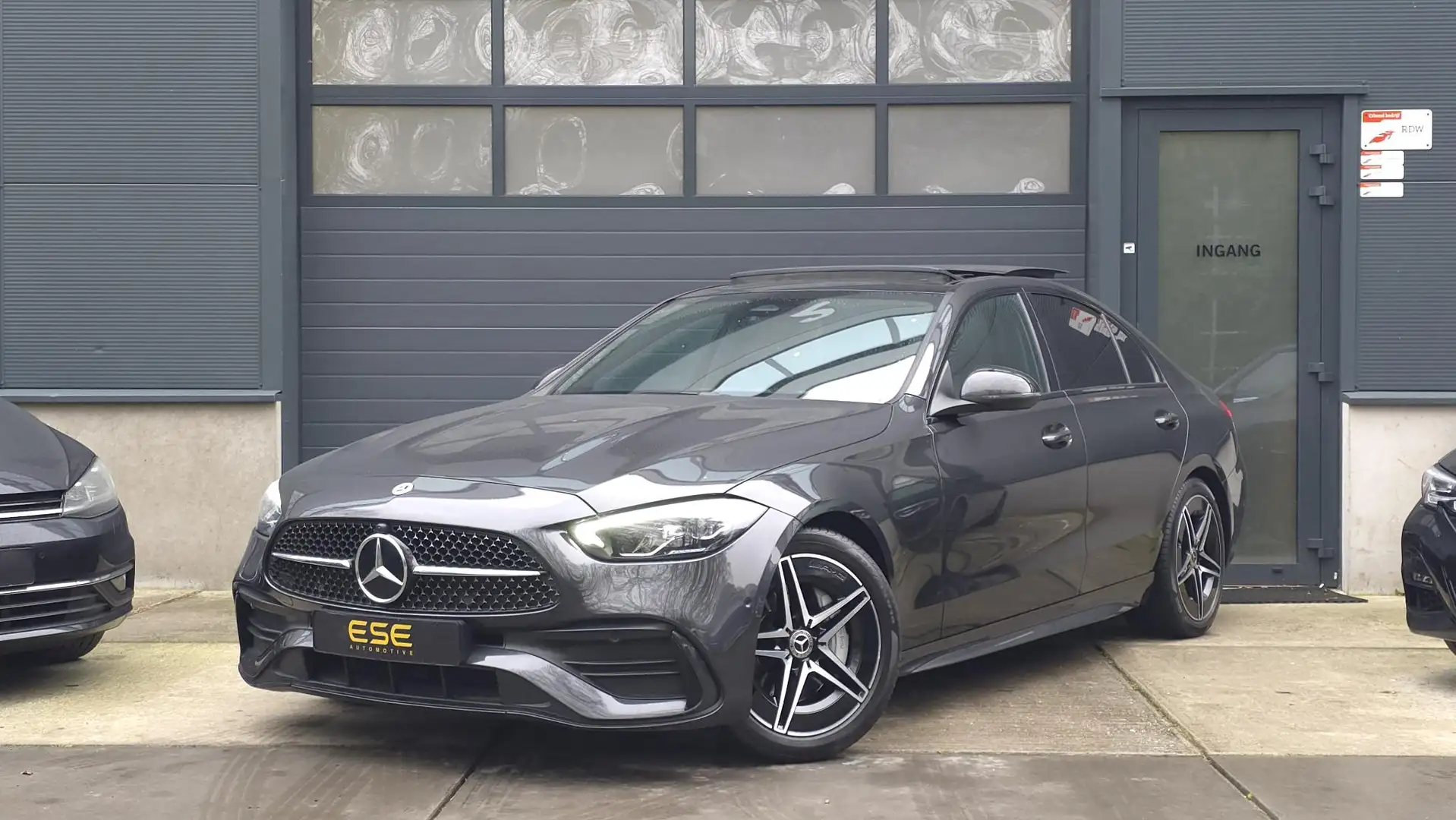 Mercedes-Benz C 220 d AMG Line | Panorama | Sfeer | Carplay | Camera Grau - 1
